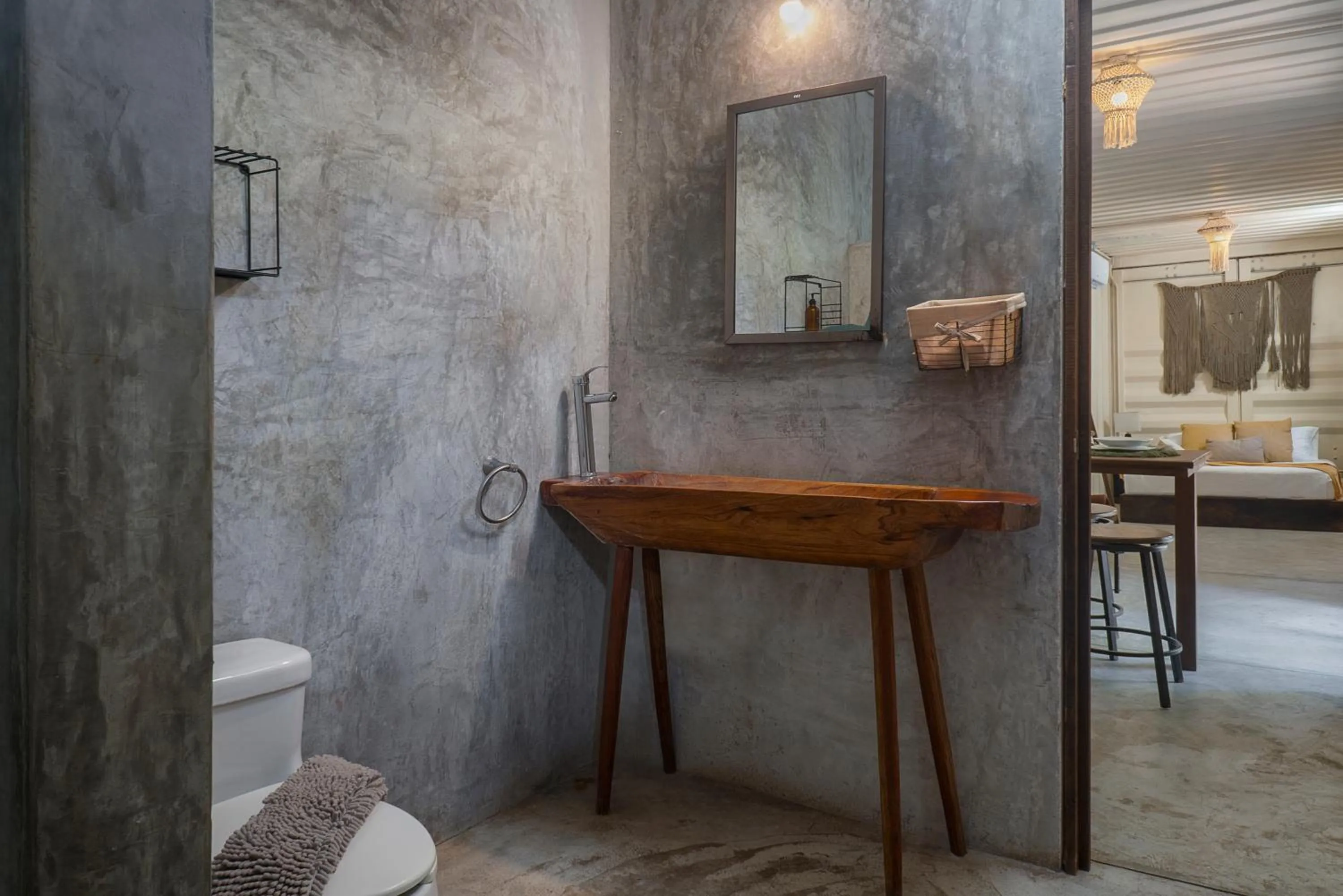 Shower in Pal Mar Glamtainer Tulum