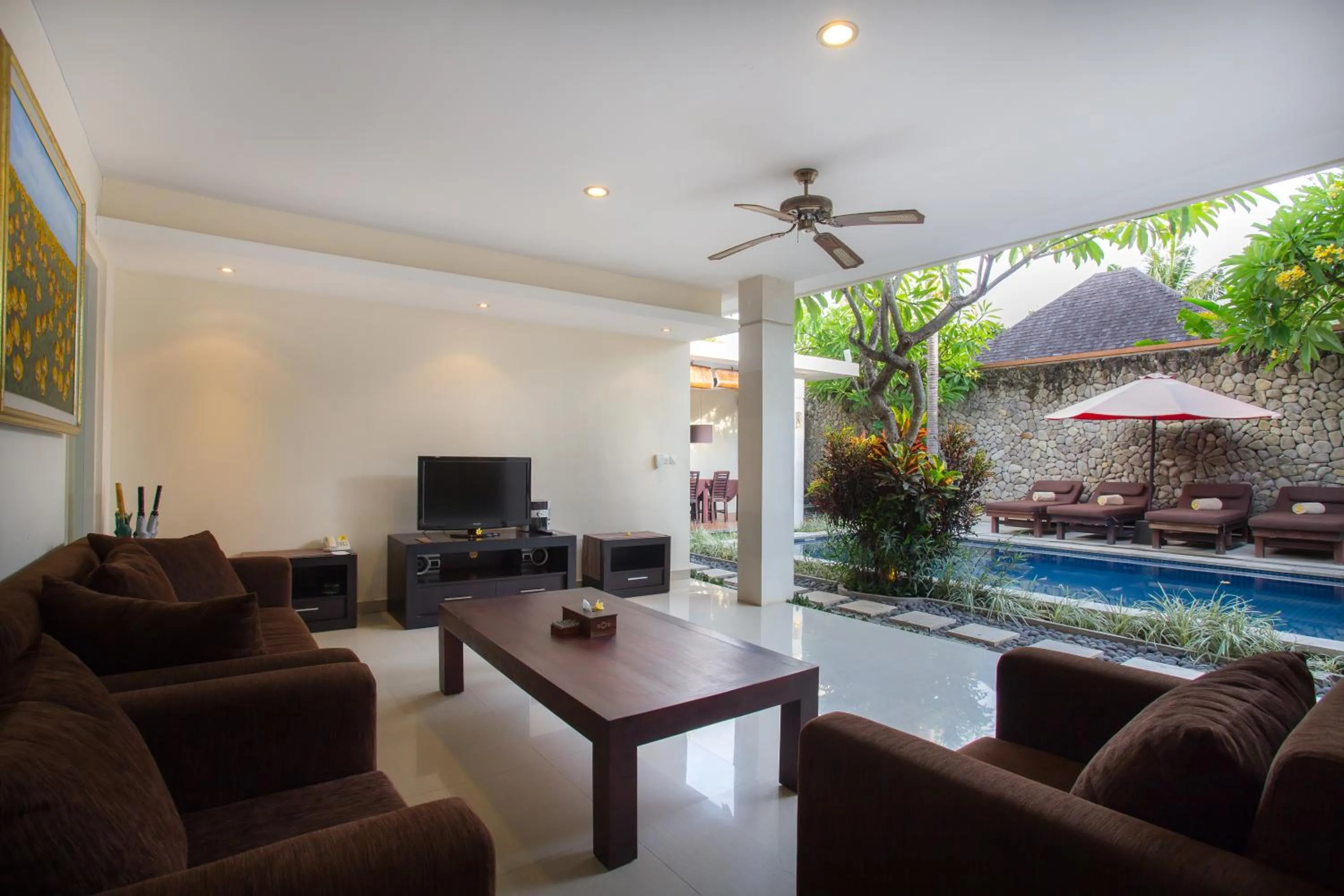 Living room in The Yubi Boutique Villas Seminyak