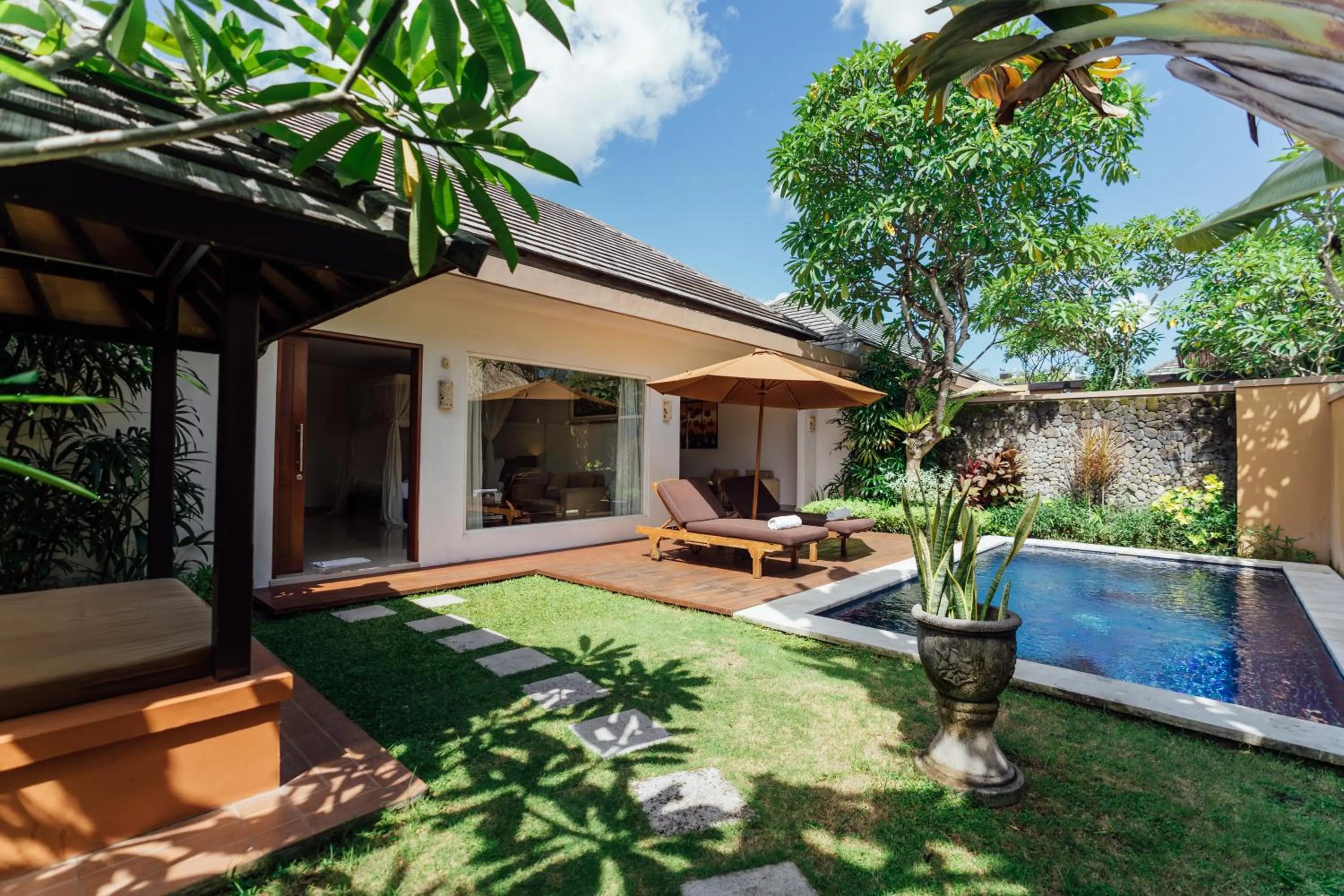 Property building in The Yubi Boutique Villas Seminyak