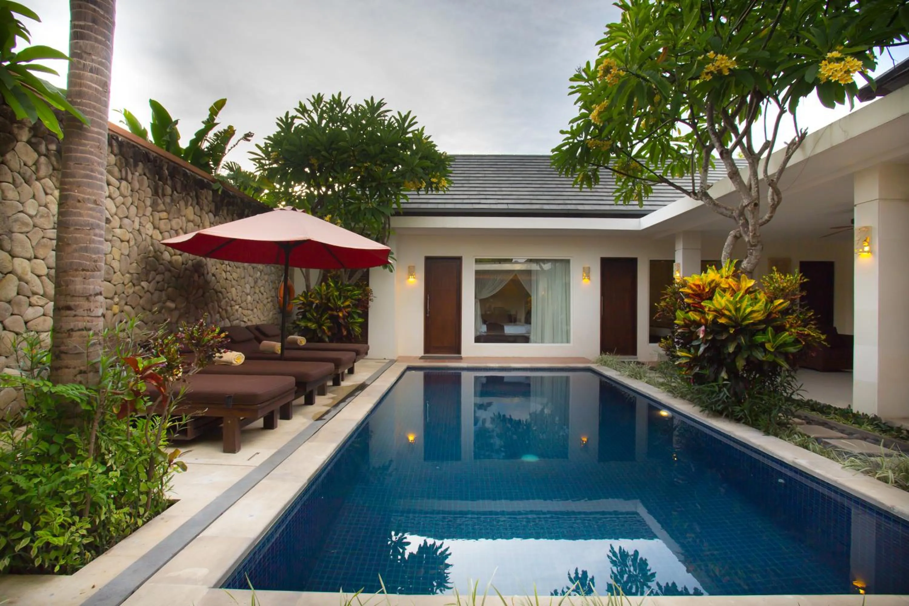 Garden in The Yubi Boutique Villas Seminyak