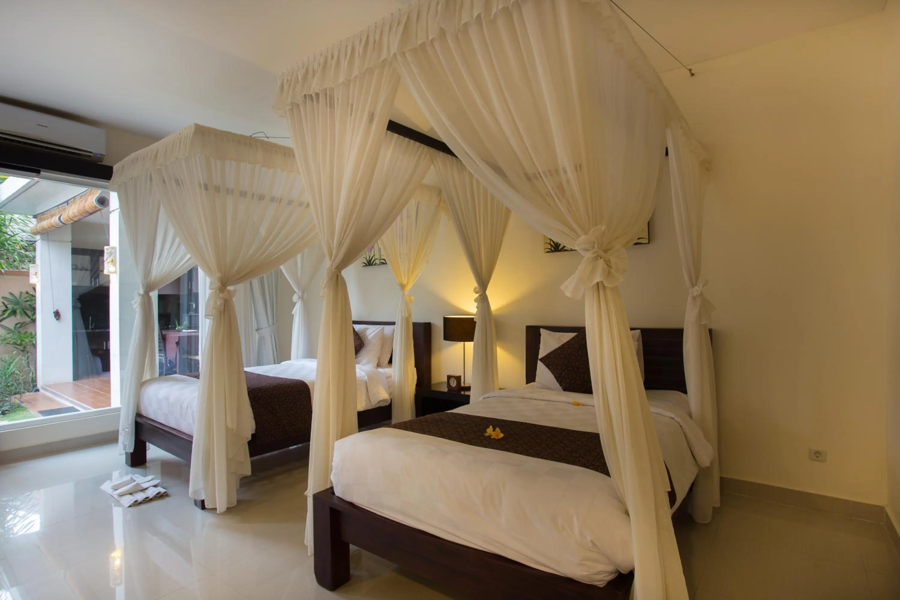 Bedroom, Bed in The Yubi Boutique Villas Seminyak