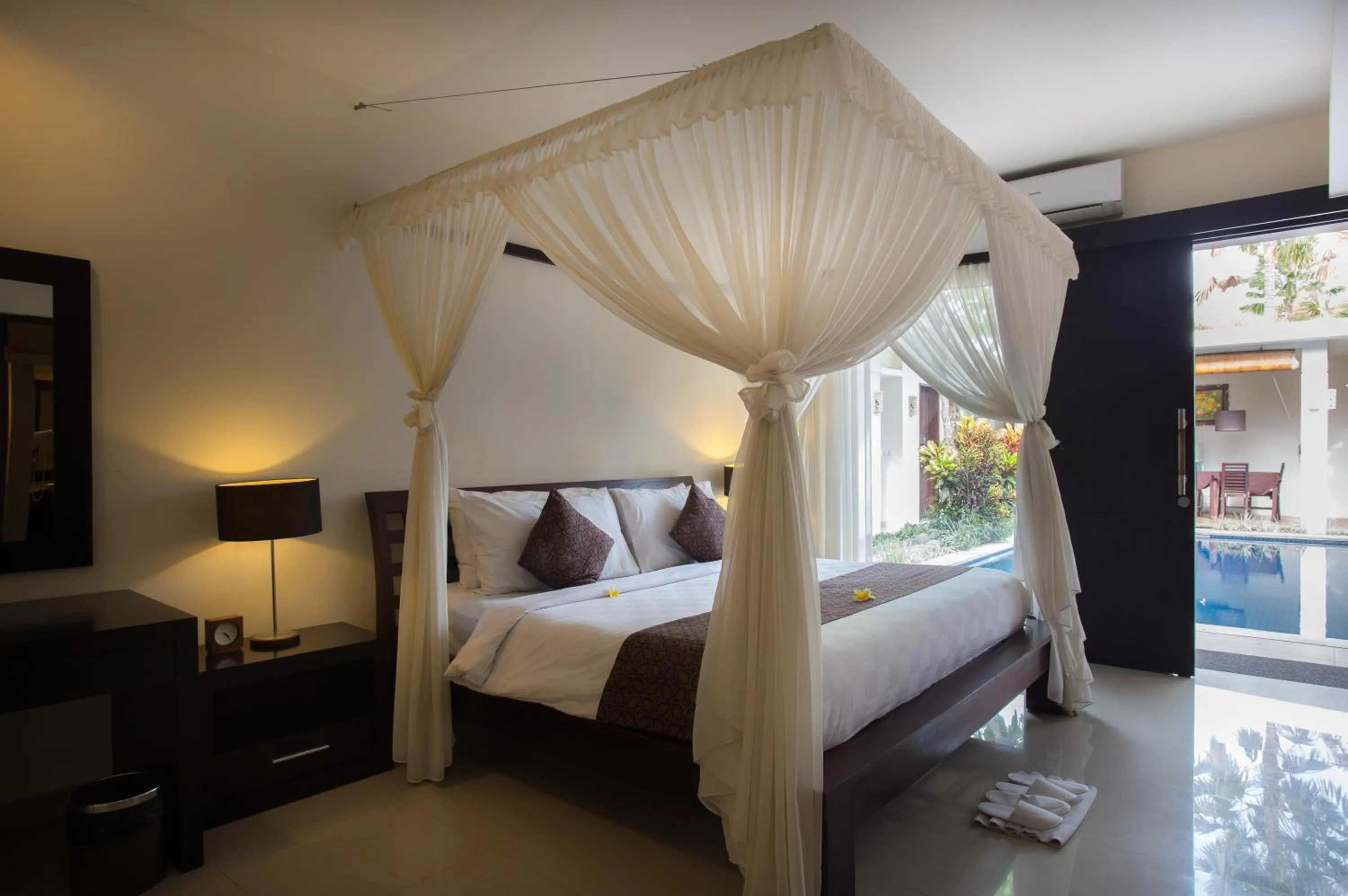 Bedroom, Bed in The Yubi Boutique Villas Seminyak