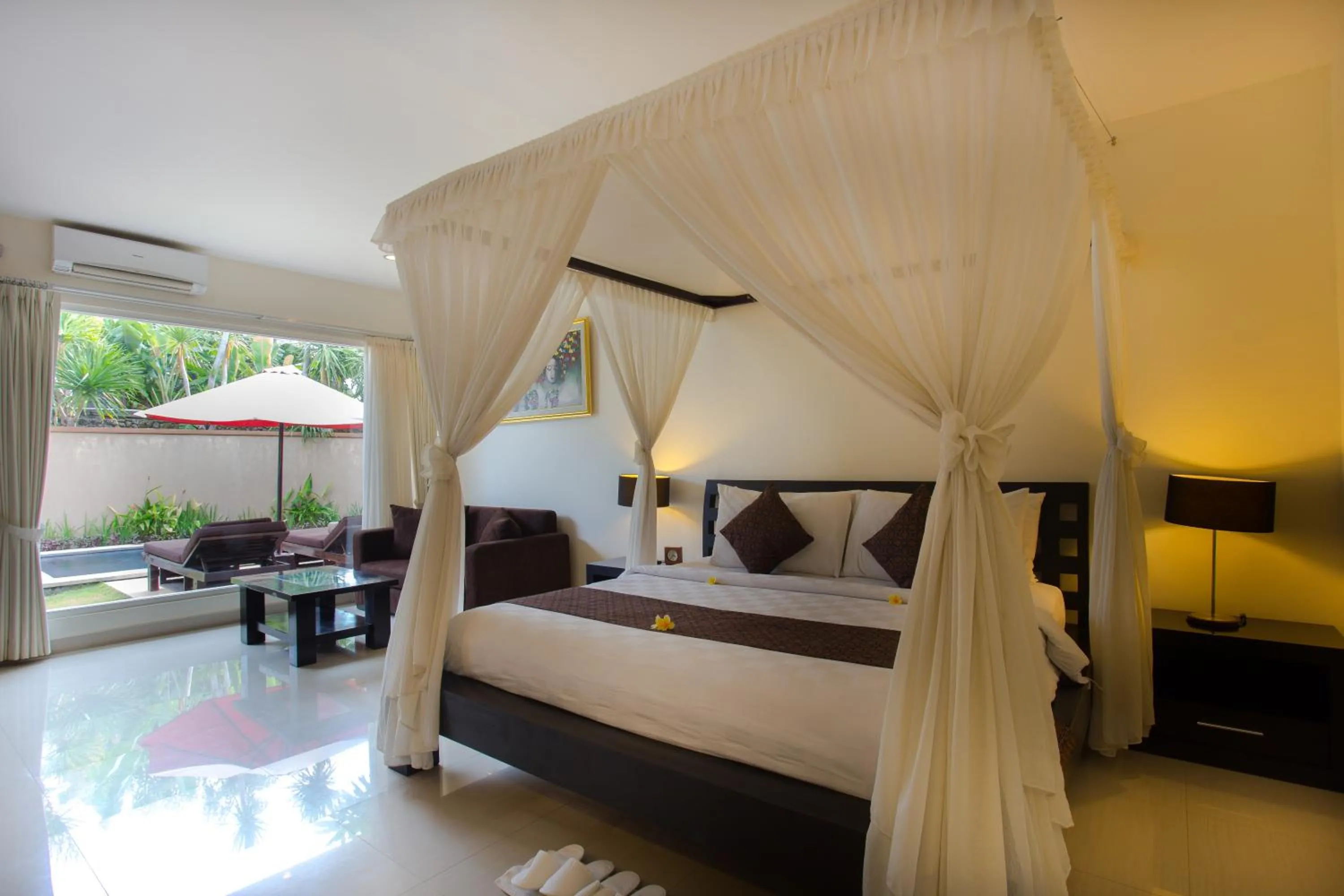 Bed in The Yubi Boutique Villas Seminyak