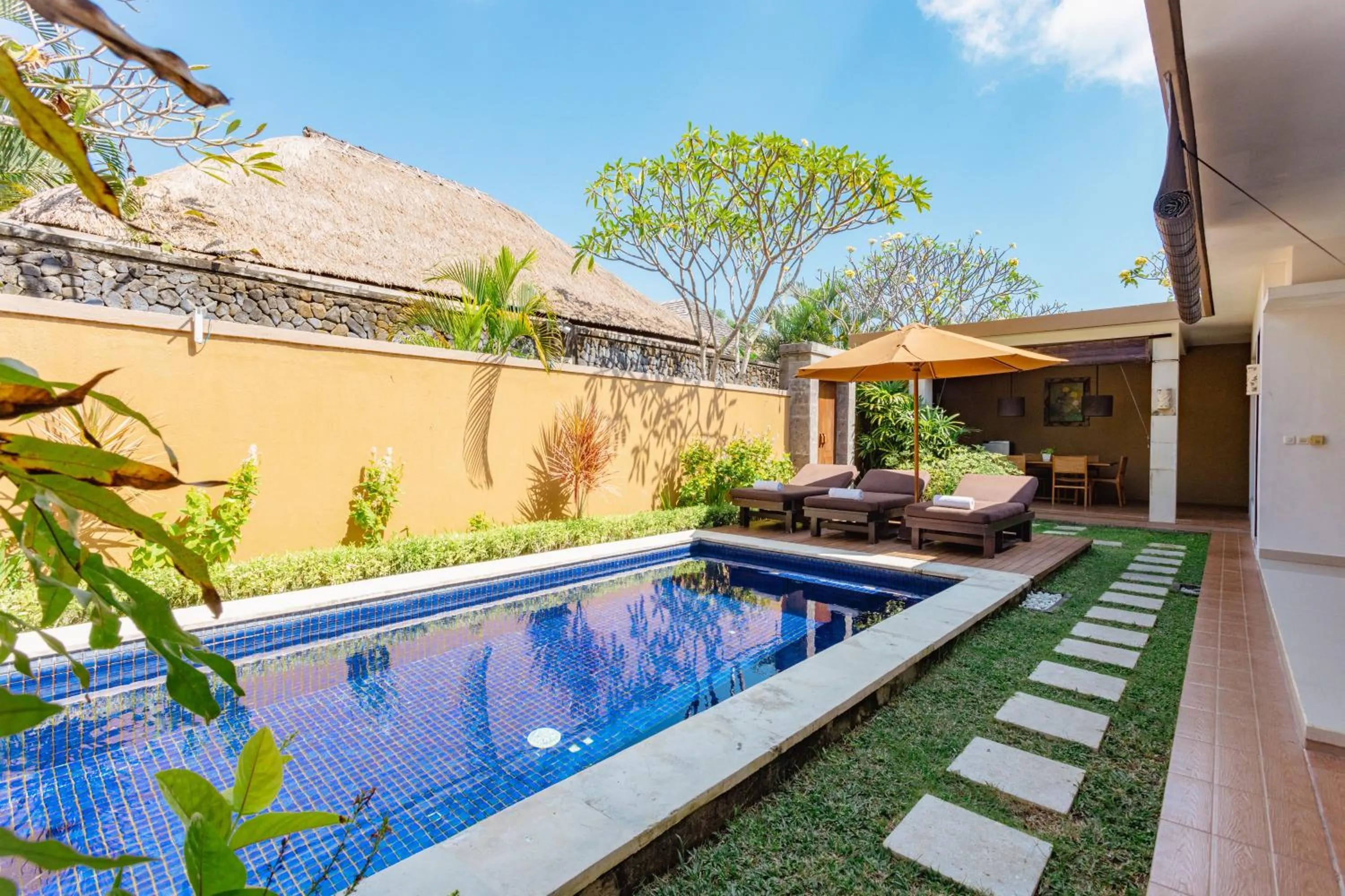 Garden in The Yubi Boutique Villas Seminyak