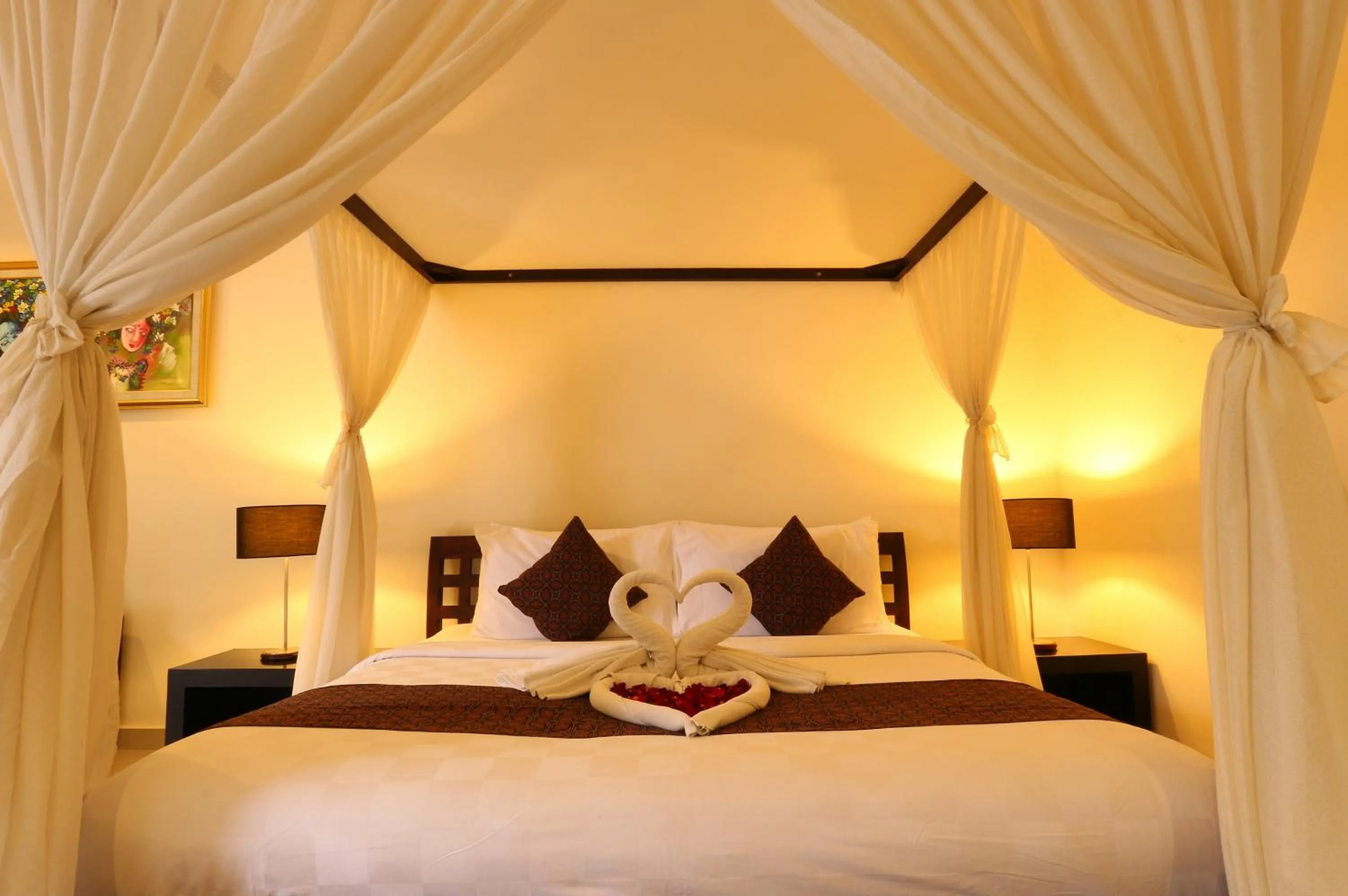 Bedroom, Bed in The Yubi Boutique Villas Seminyak