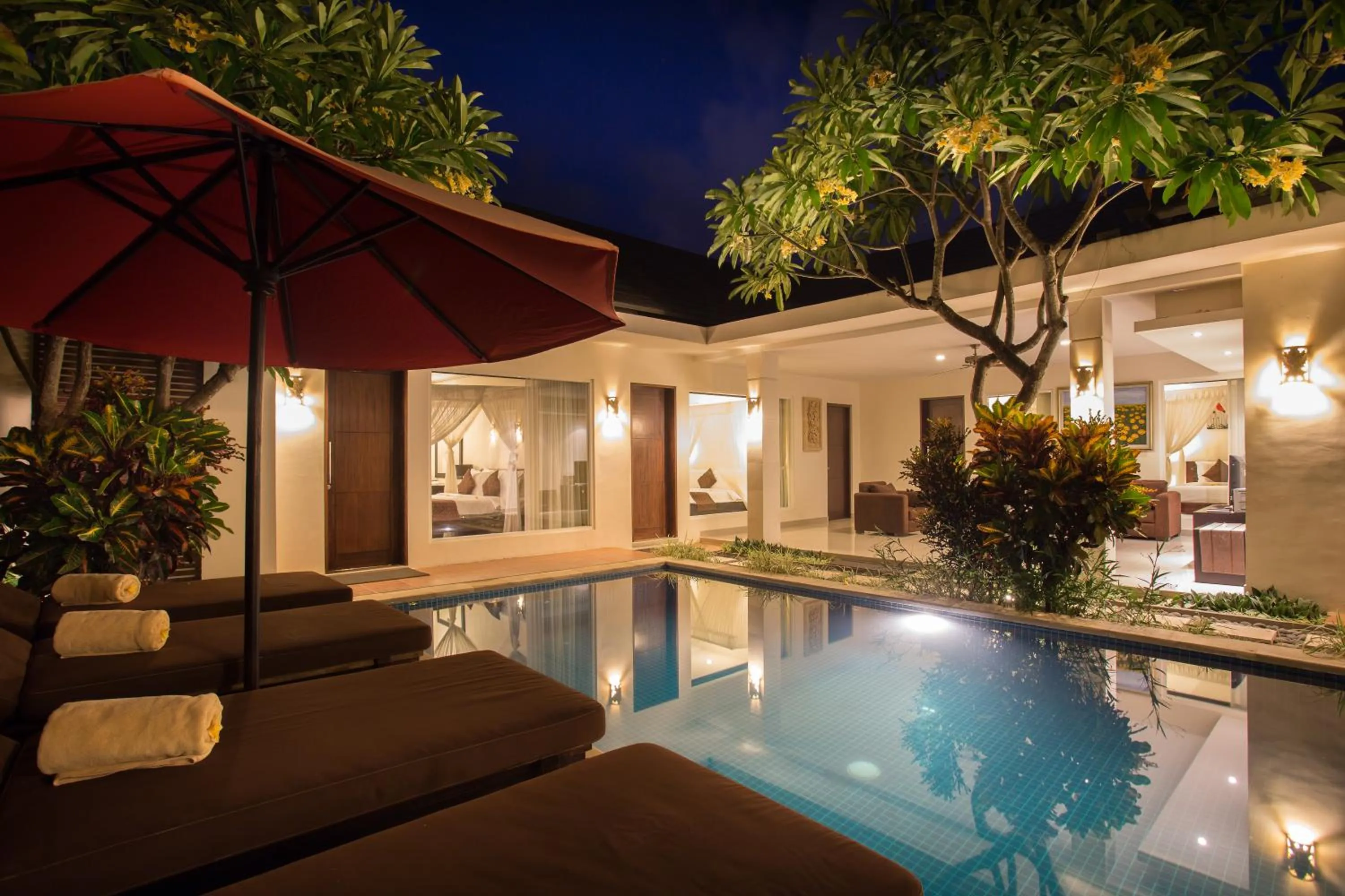 Property building in The Yubi Boutique Villas Seminyak
