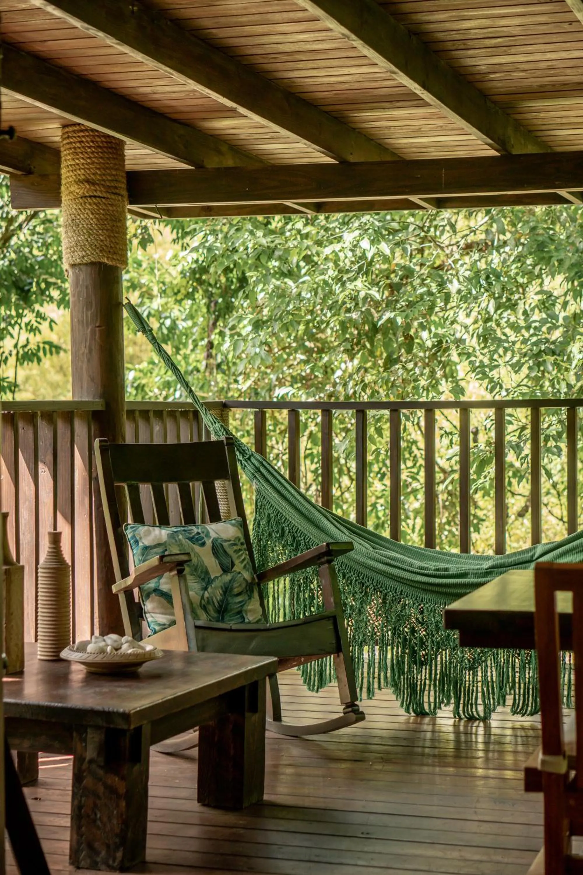 Balcony/Terrace in Platon Ecolodge