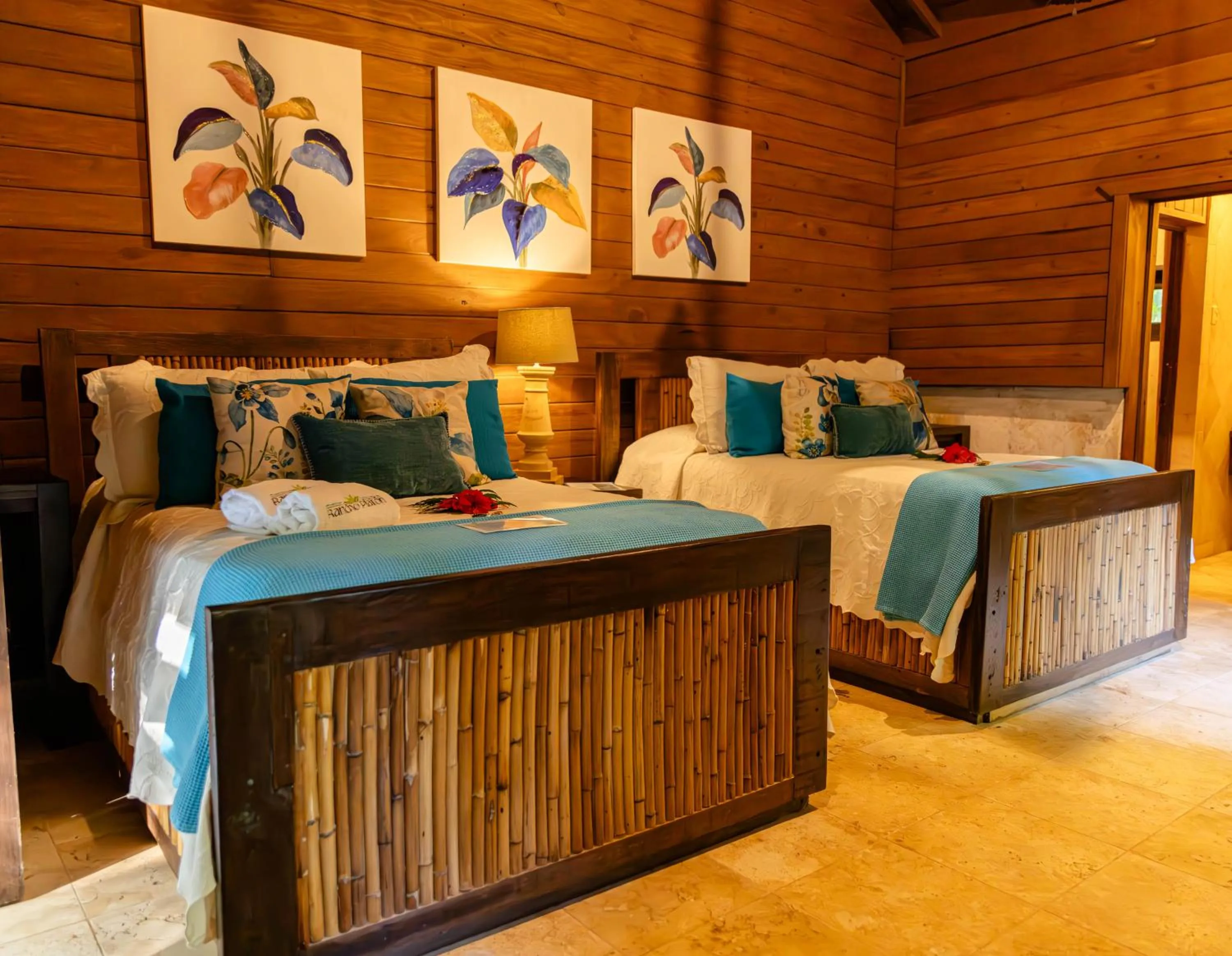 Bed in Platon Ecolodge