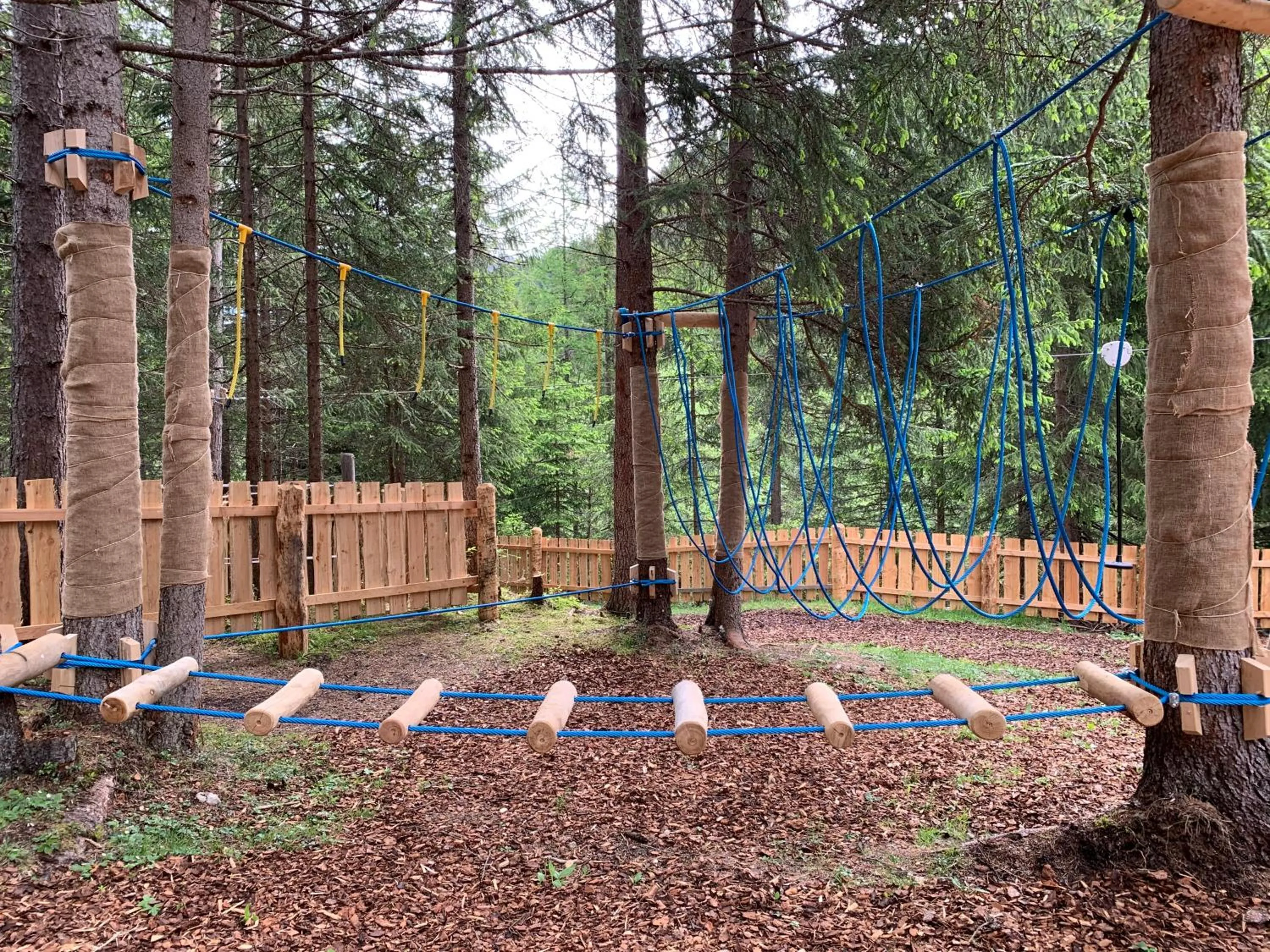 Children play ground in Hotel Cristallo - Wellness Mountain Living