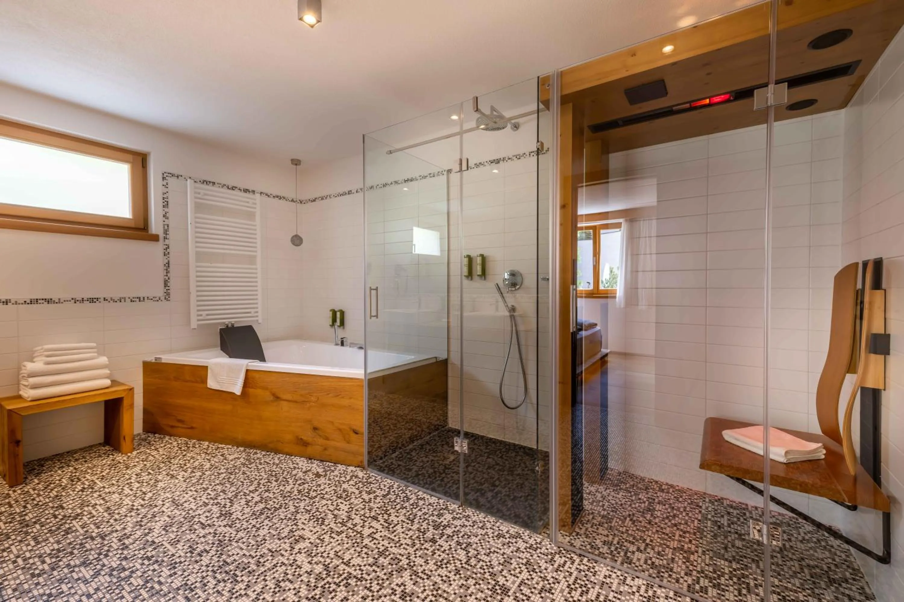 Bathroom in Hotel Cristallo - Wellness Mountain Living