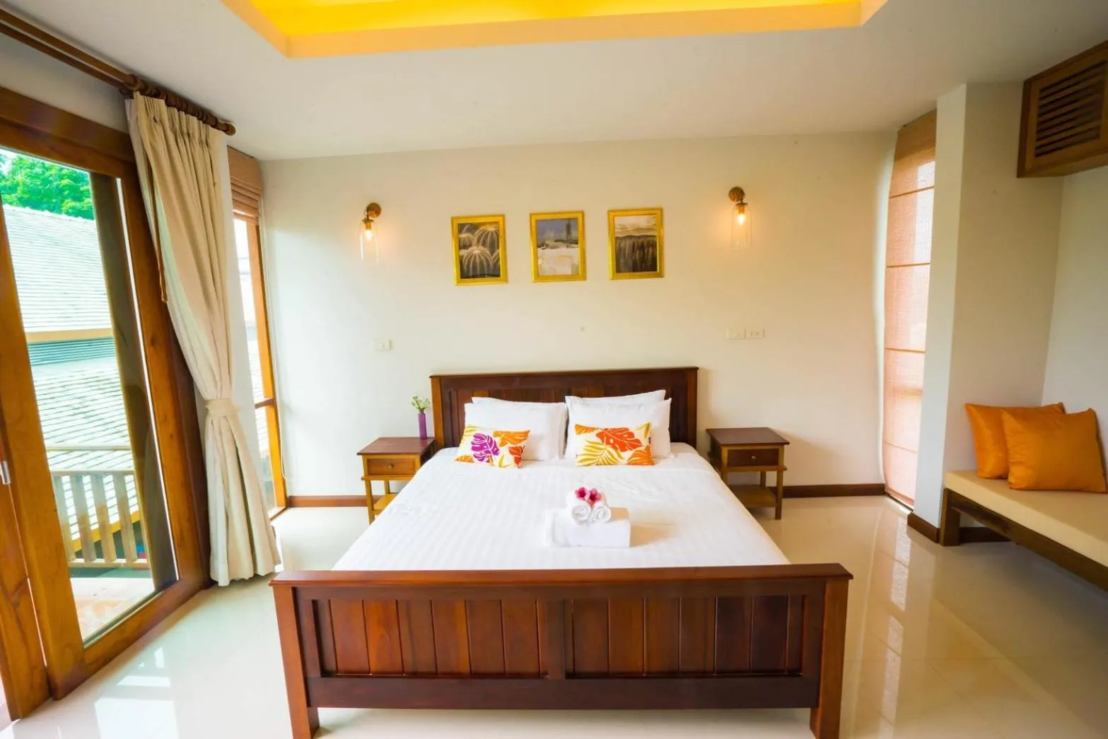Bed in Anyamanee Resort