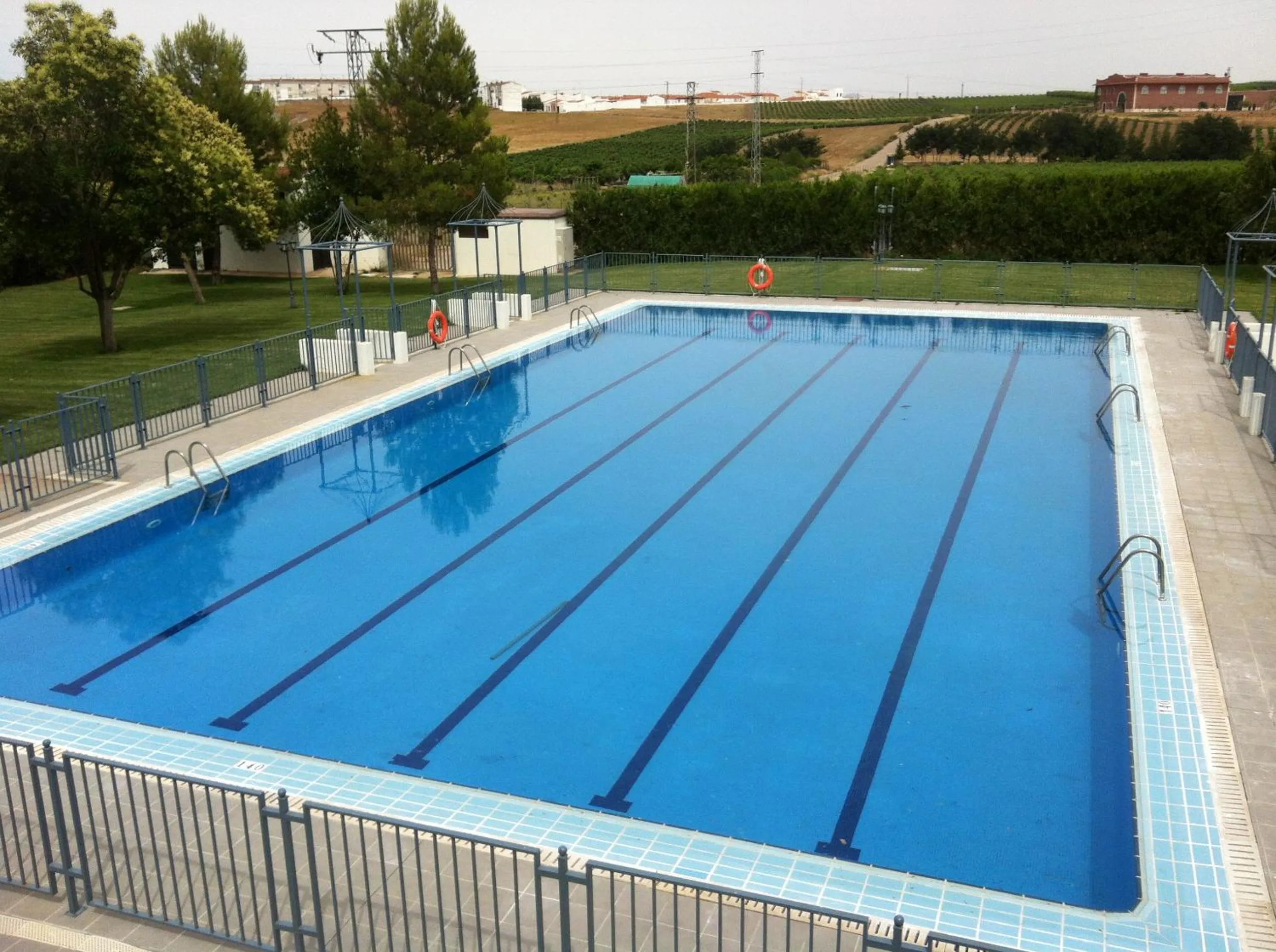 Swimming pool in Hotel Acosta Ciudad de la Música