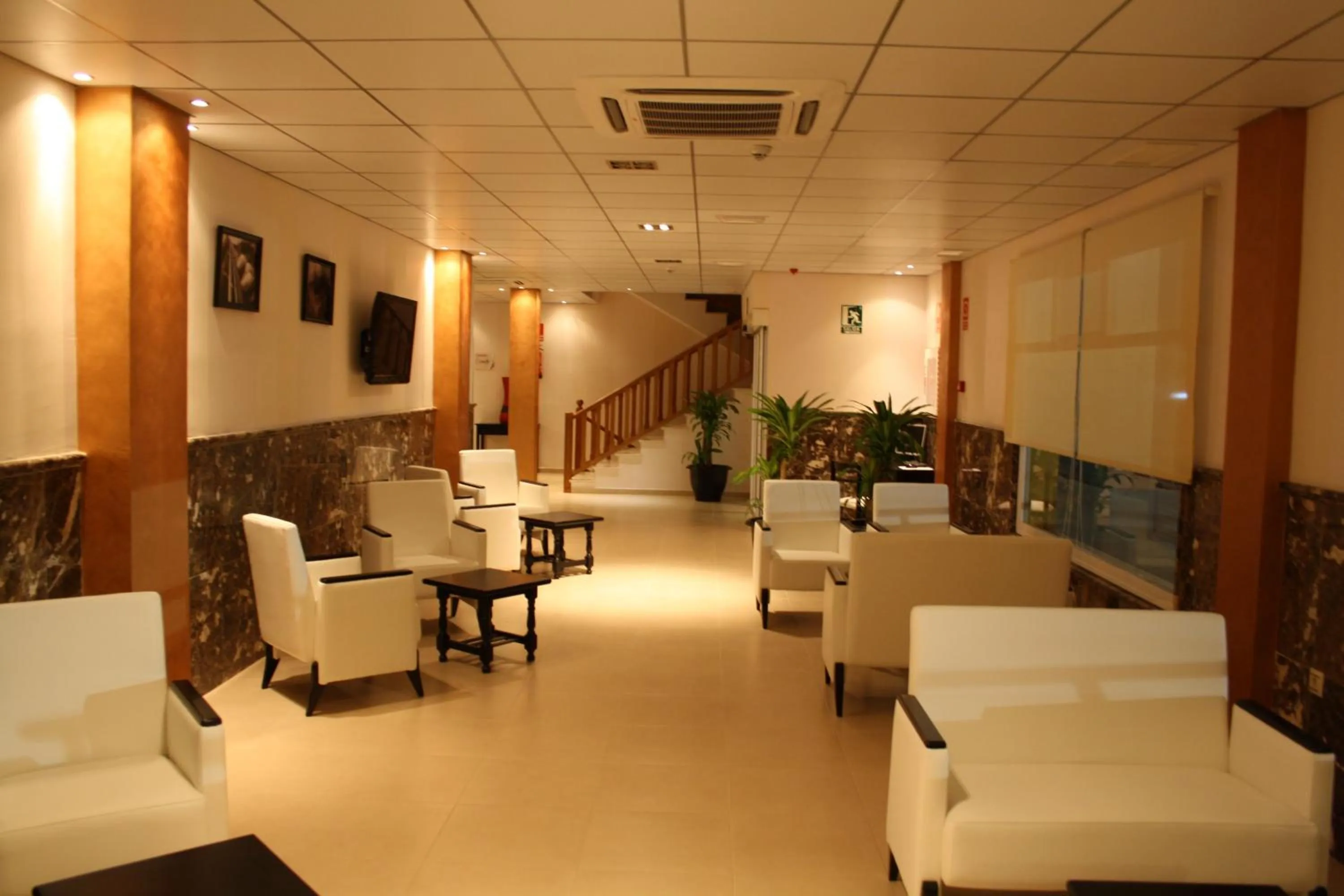 Lobby or reception in Hotel Acosta Ciudad de la Música