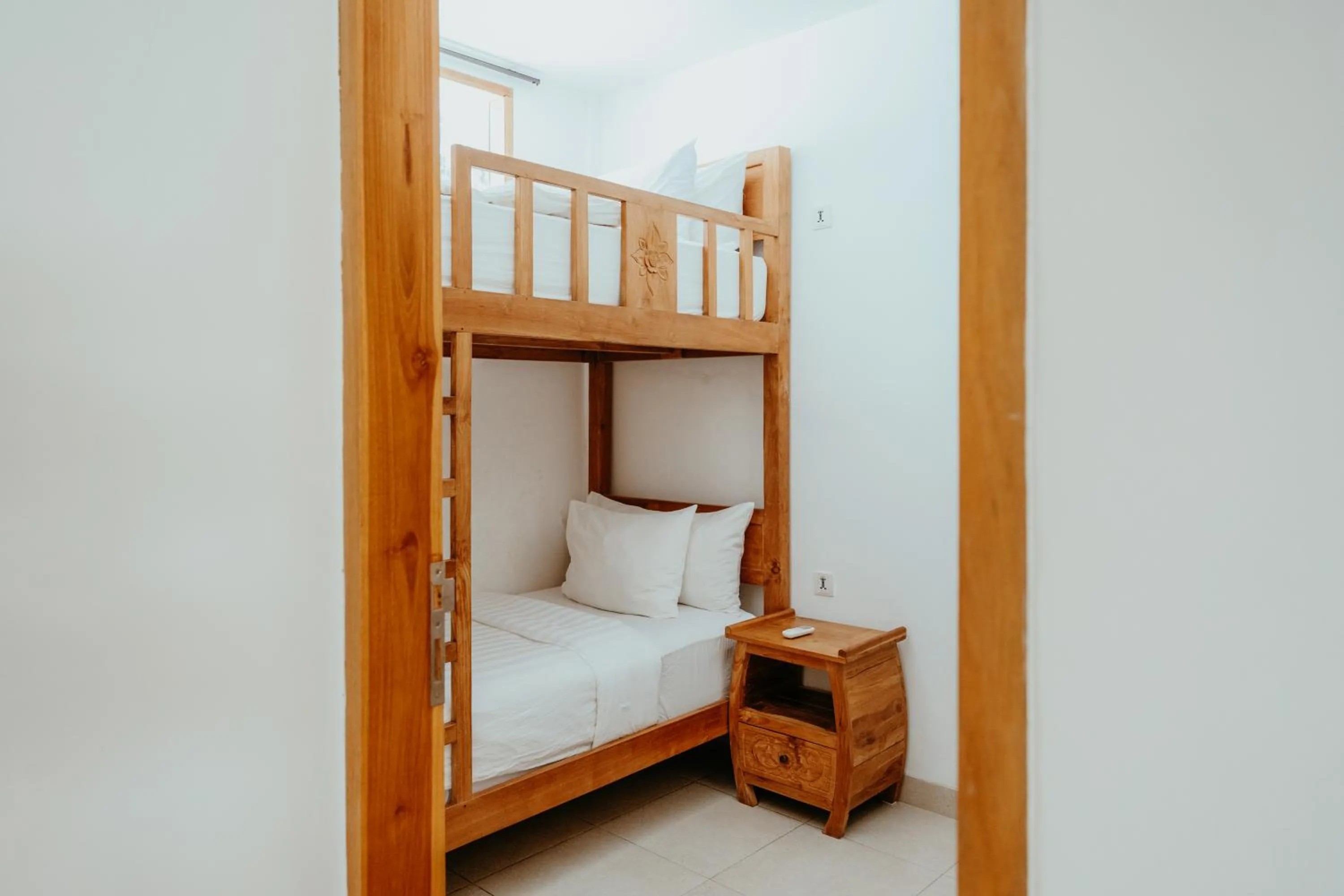 Bed in Coco Lemon Gili Resort