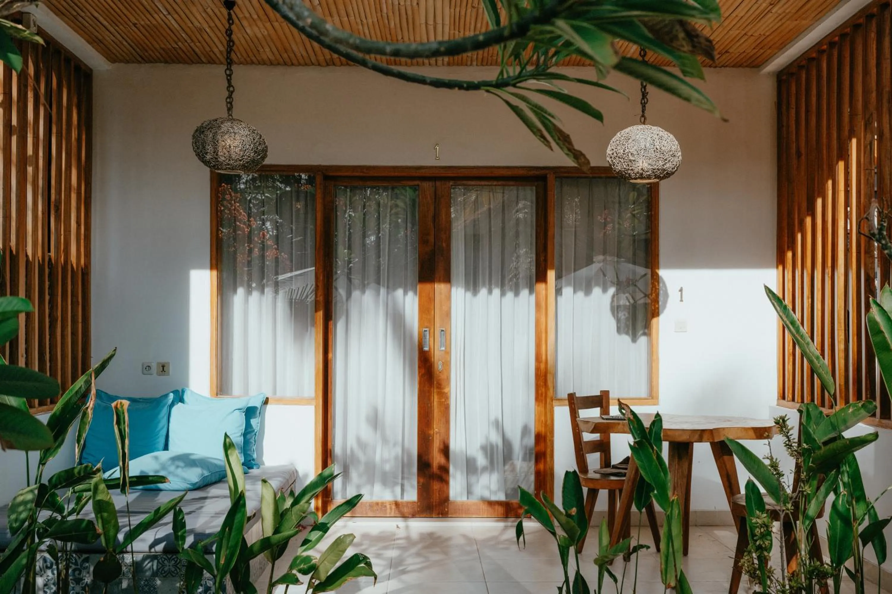 Garden in Coco Lemon Gili Resort