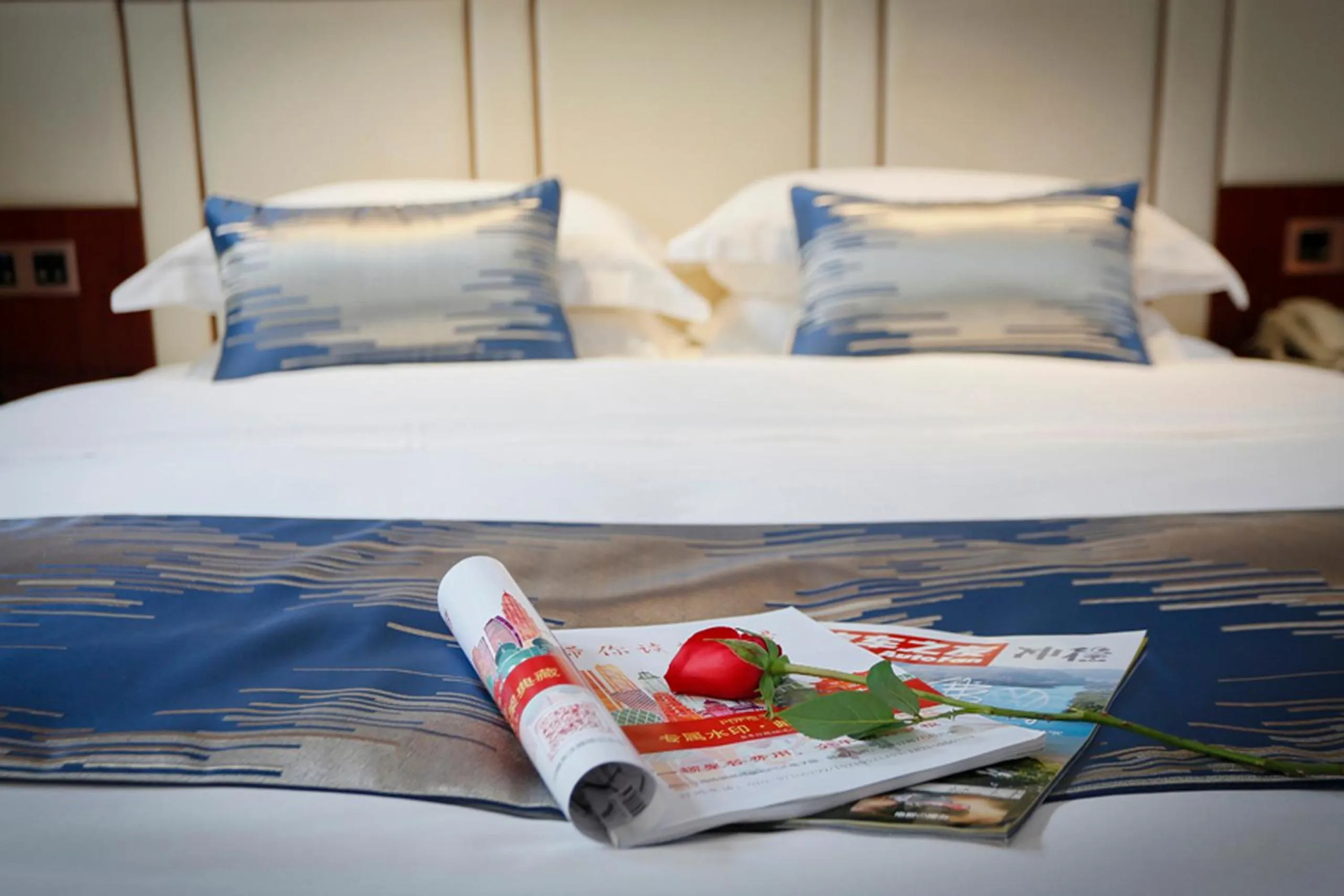 Bed in Yiwu Ocean Hotel - Original Best Western Premier Ocean Hotel