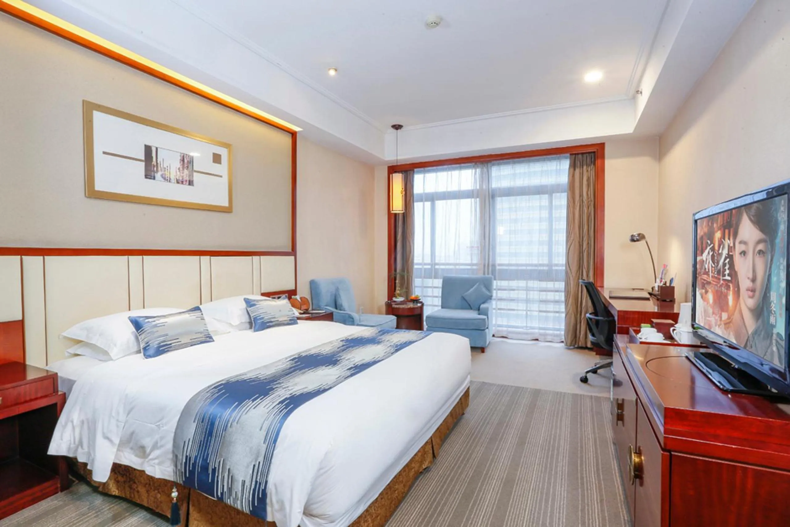 Bed in Yiwu Ocean Hotel - Original Best Western Premier Ocean Hotel