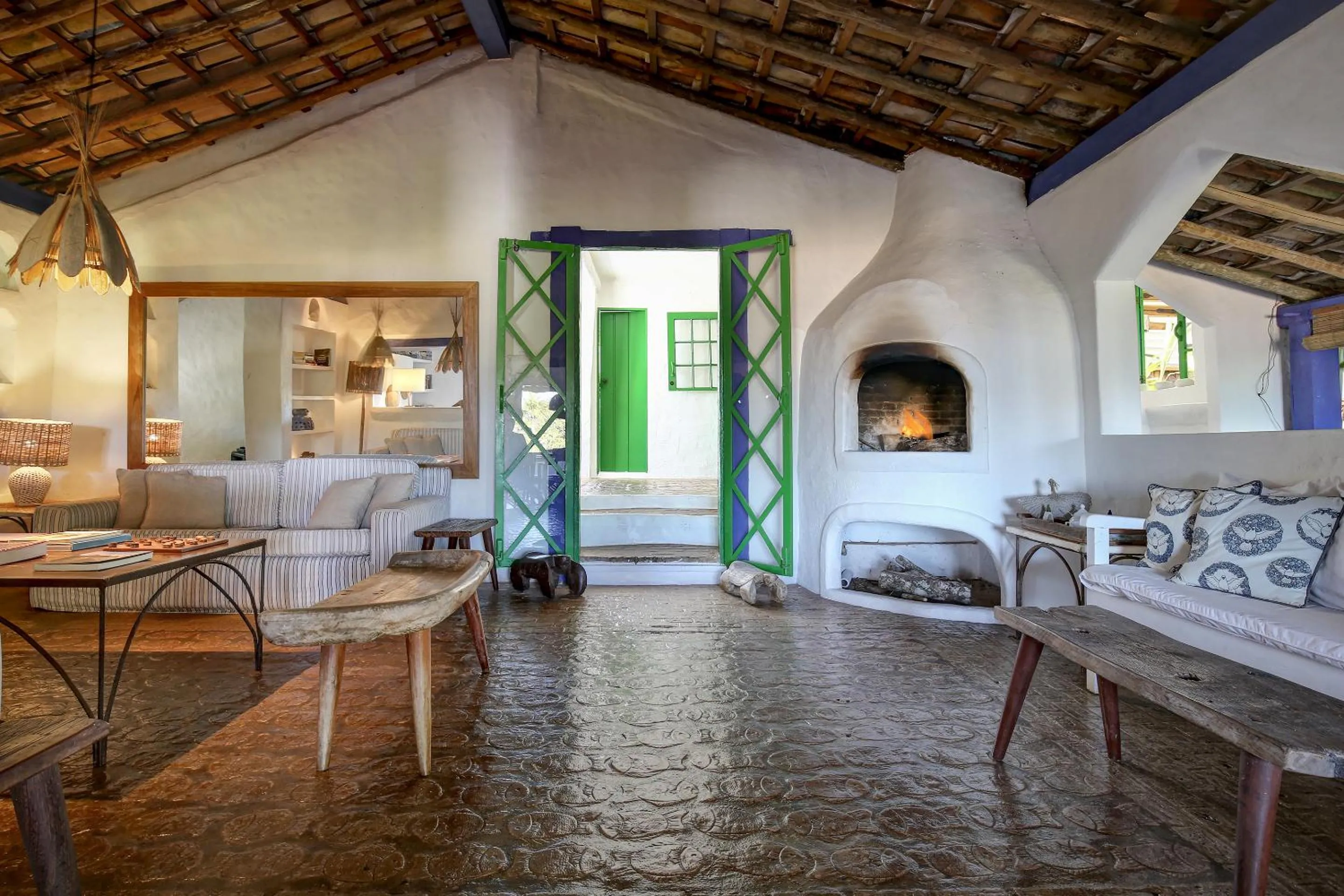 Living room in Hotel Calá & Divino