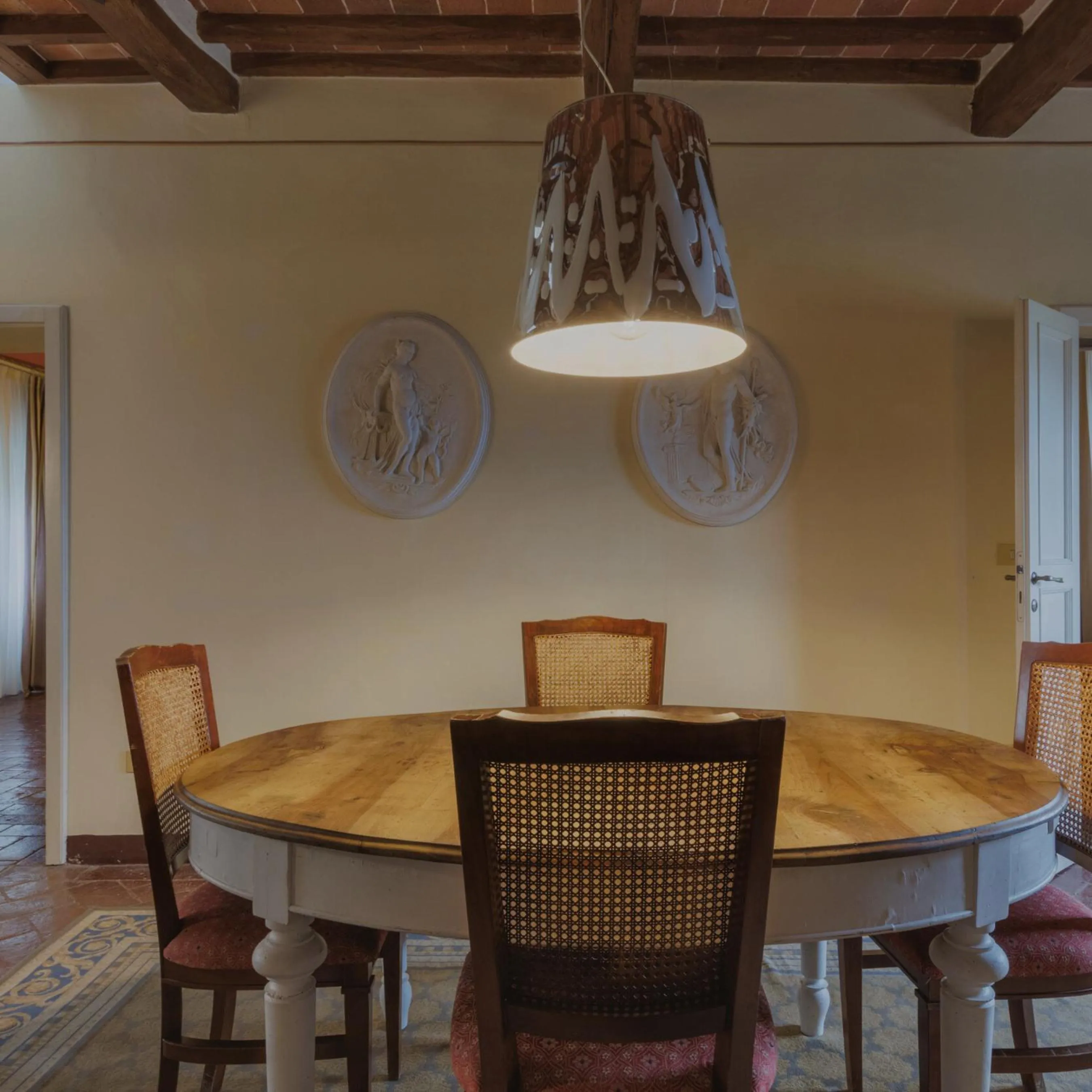 Dining area in Hotel Villa Sermolli