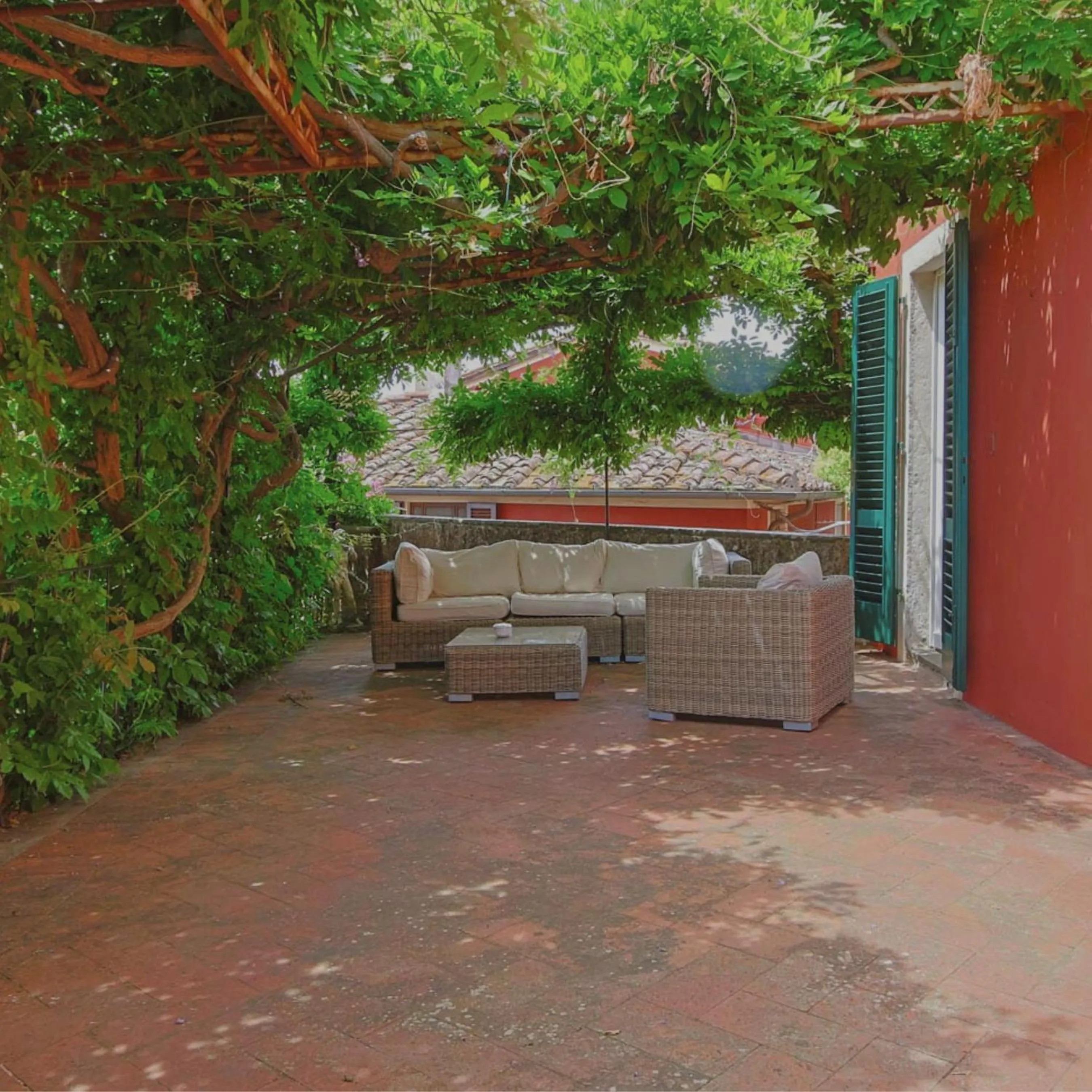 Garden in Hotel Villa Sermolli