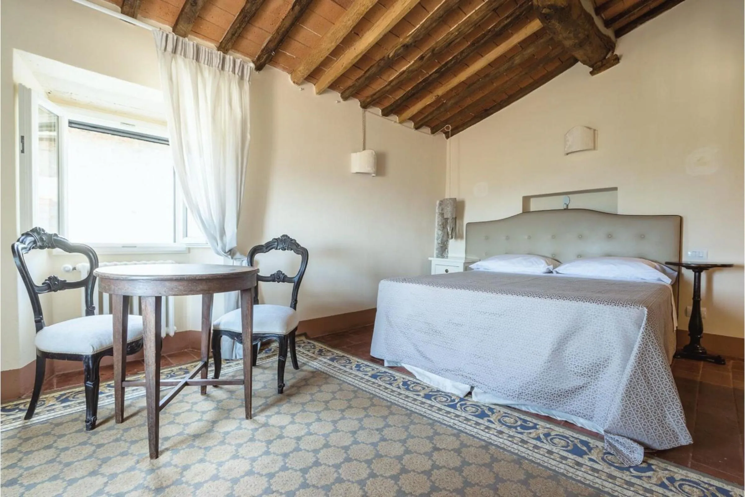 Bedroom, Bed in Hotel Villa Sermolli