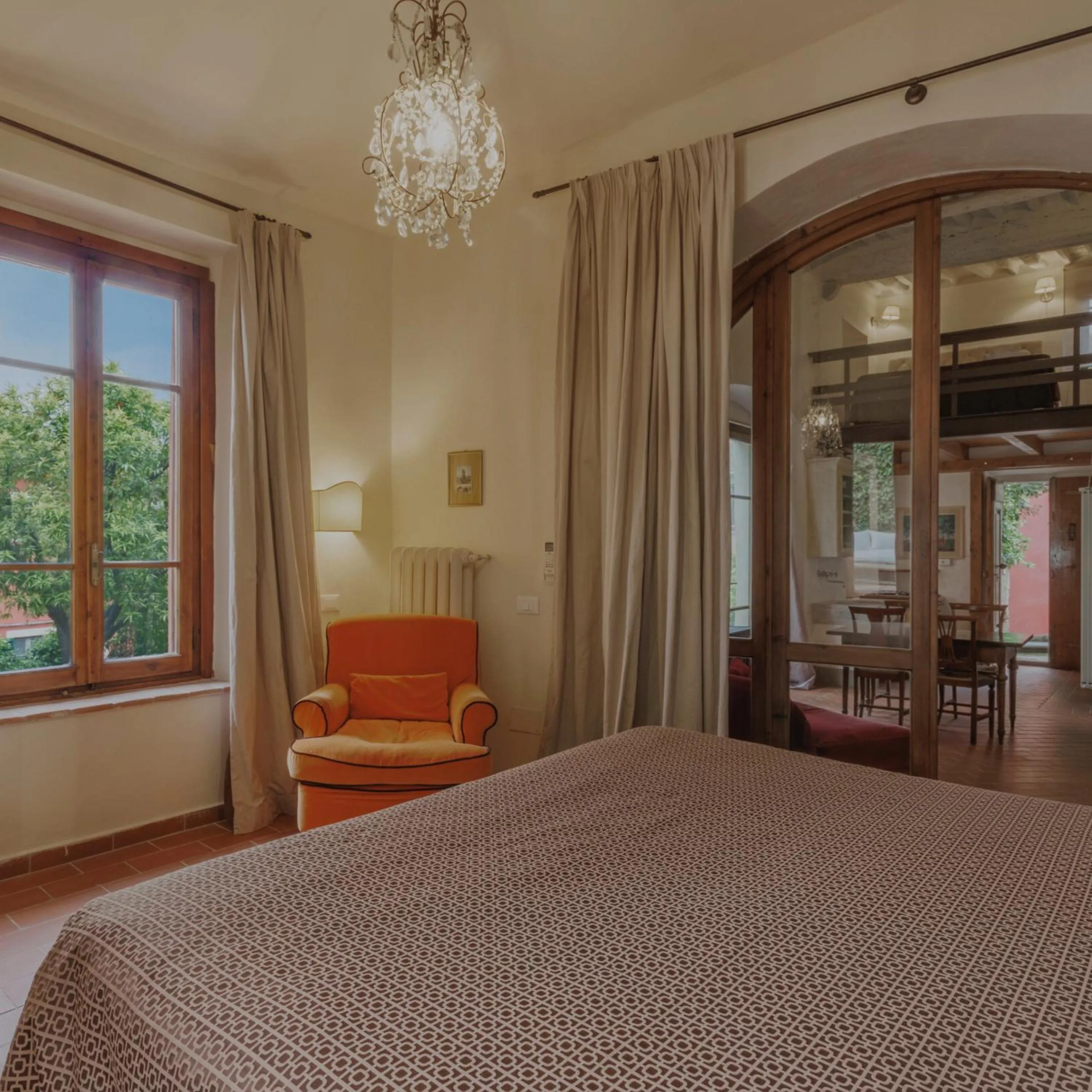 Bedroom in Hotel Villa Sermolli