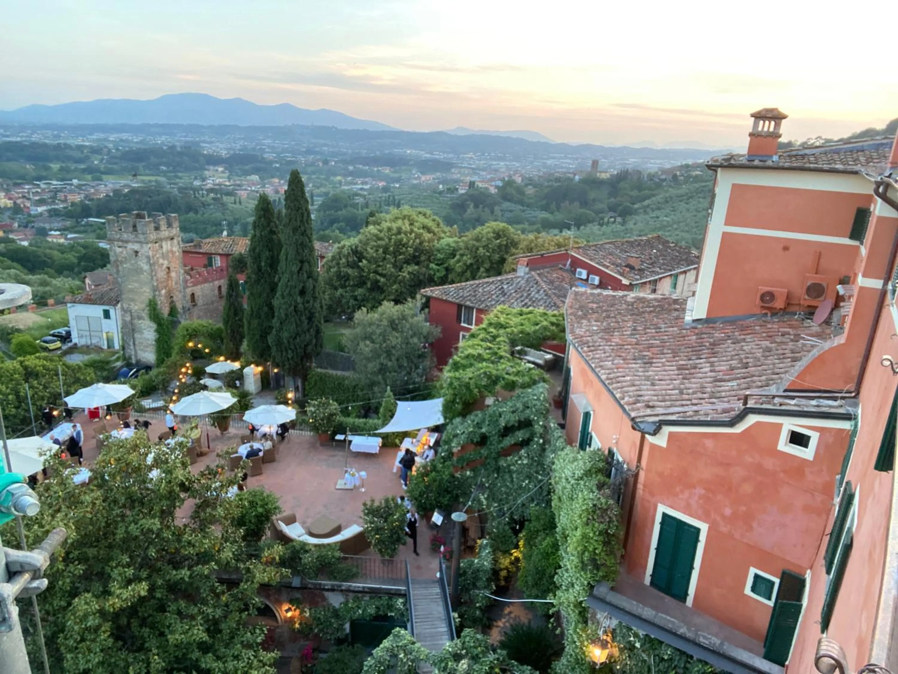 Balcony/Terrace in Hotel Villa Sermolli