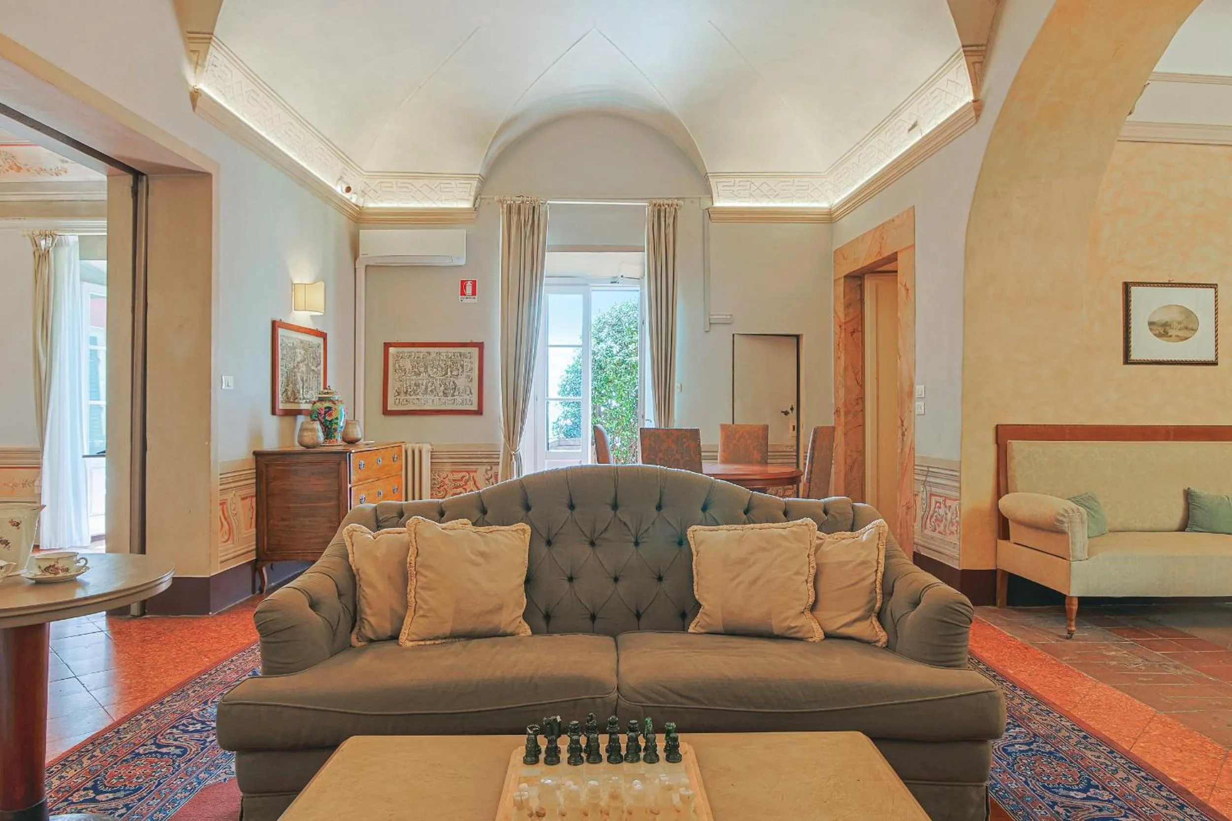 Lobby or reception in Hotel Villa Sermolli