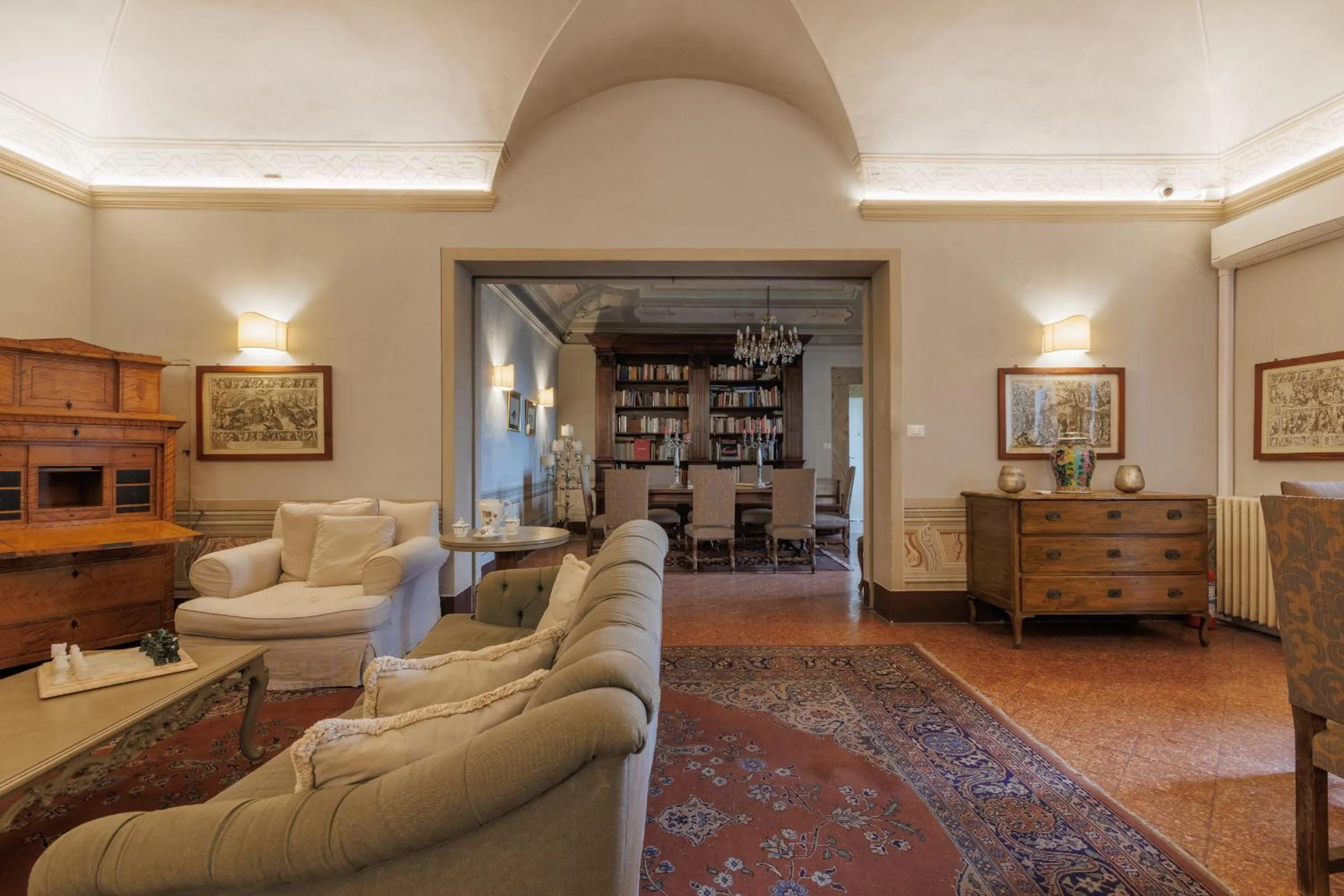 Lobby or reception in Hotel Villa Sermolli