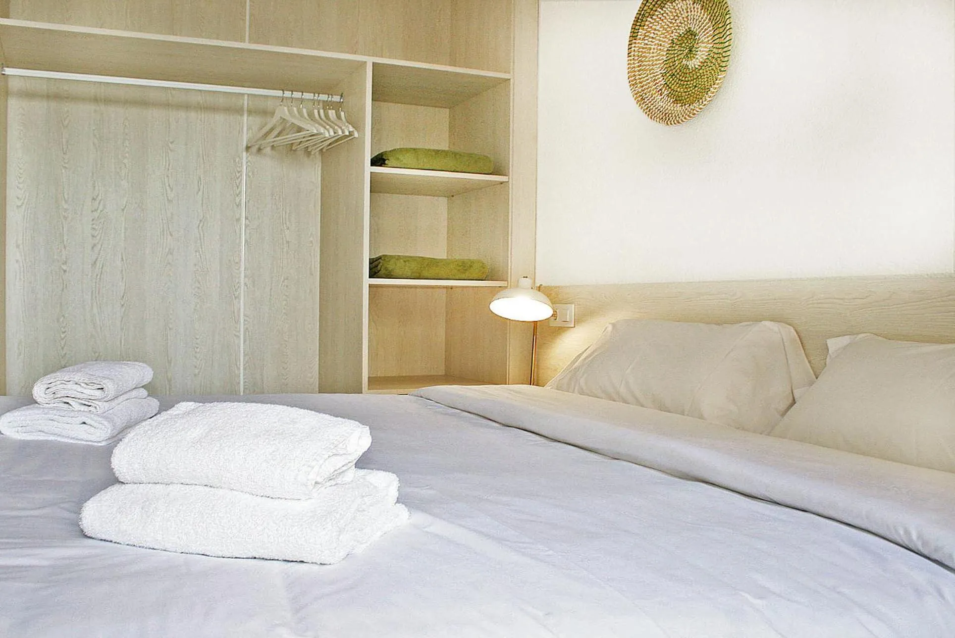 Bed in Apartamentos Venecia