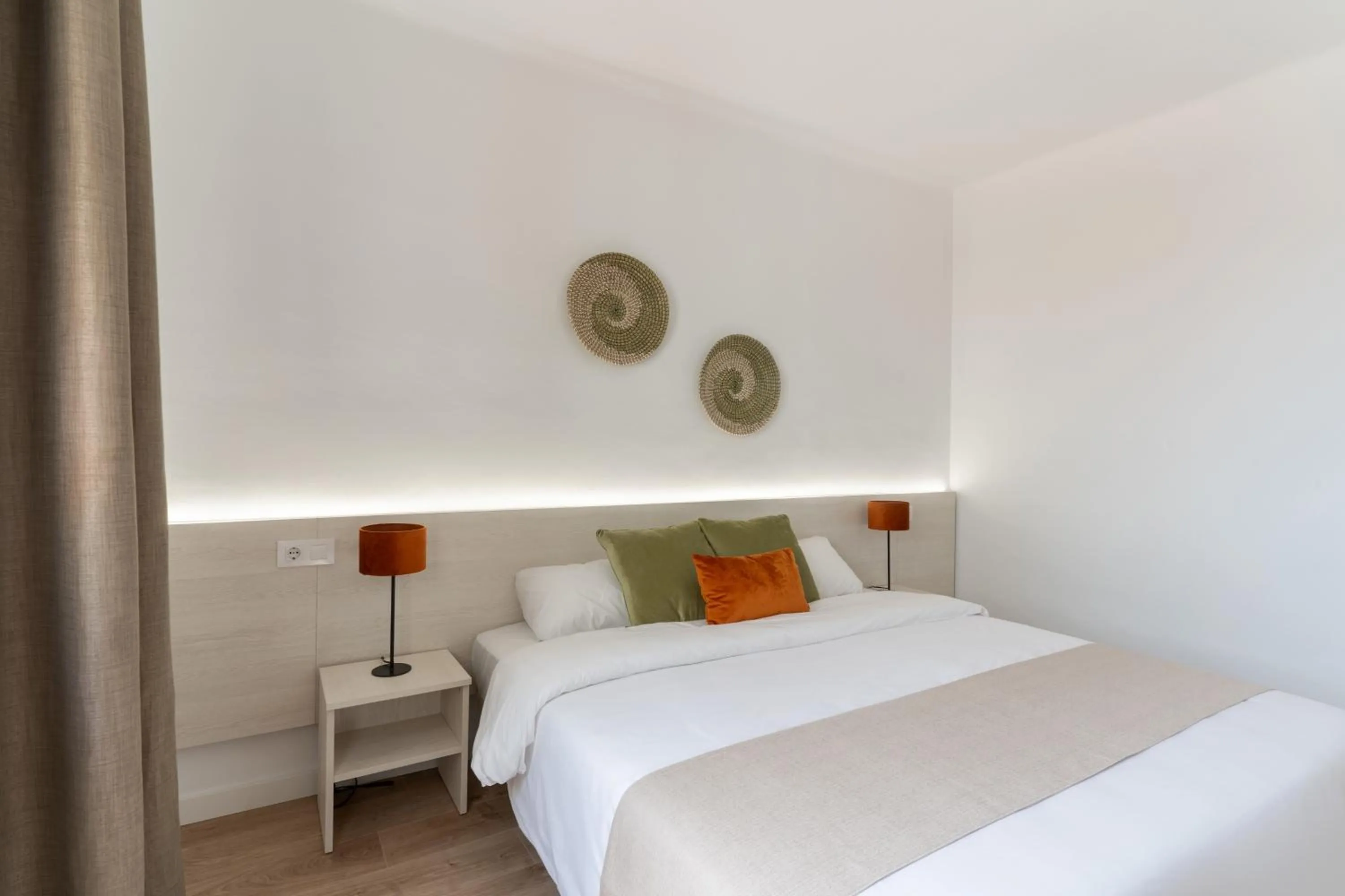 Bed in Apartamentos Venecia