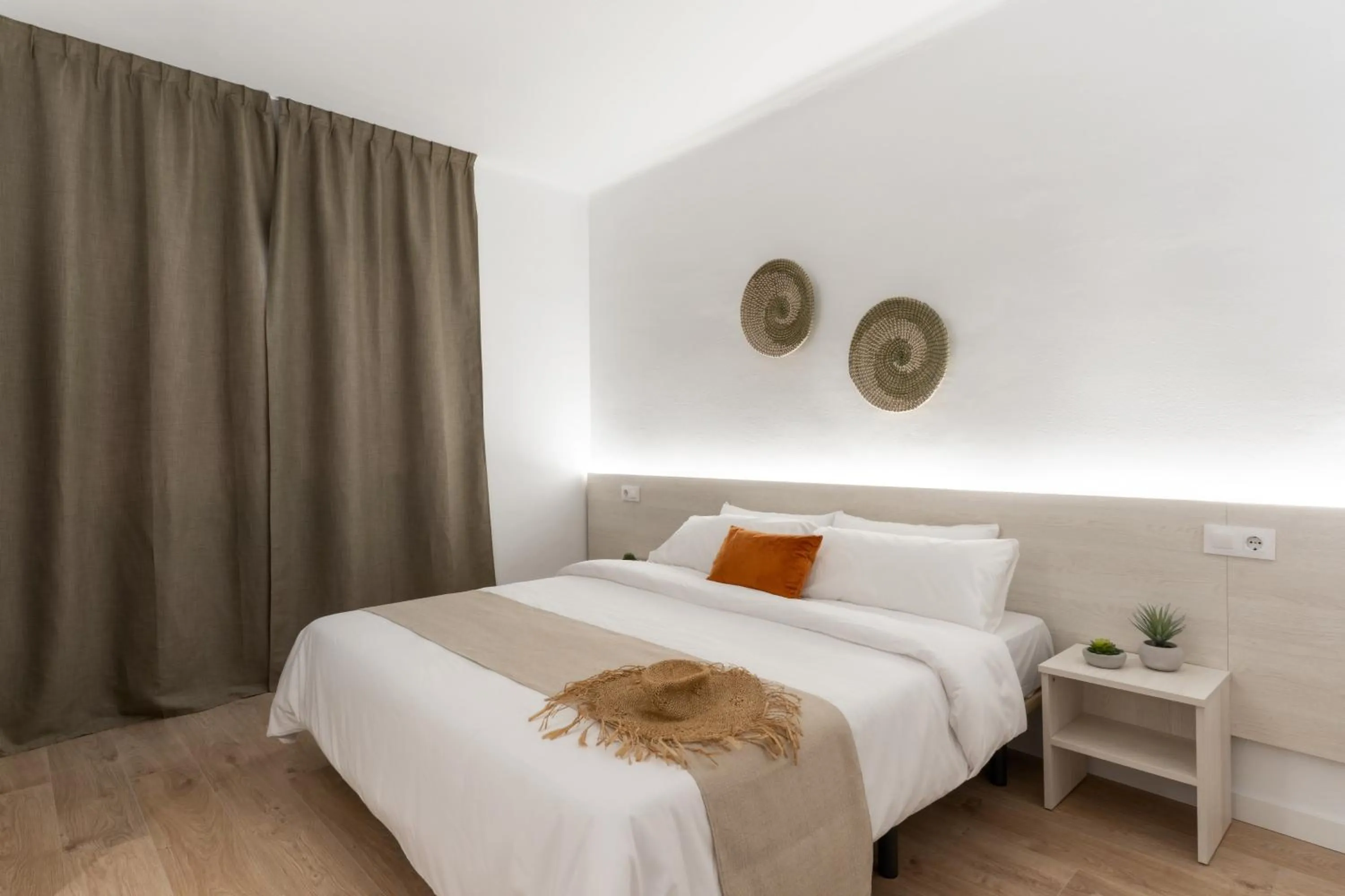 Bed in Apartamentos Venecia