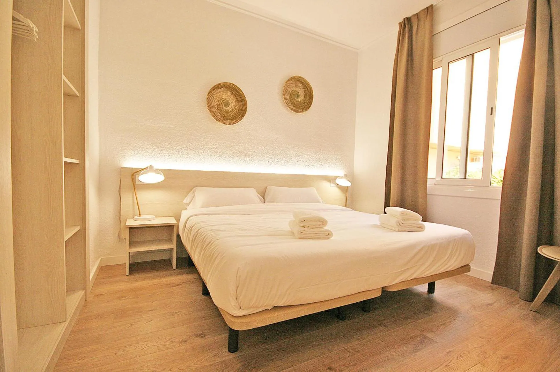 Bed in Apartamentos Venecia