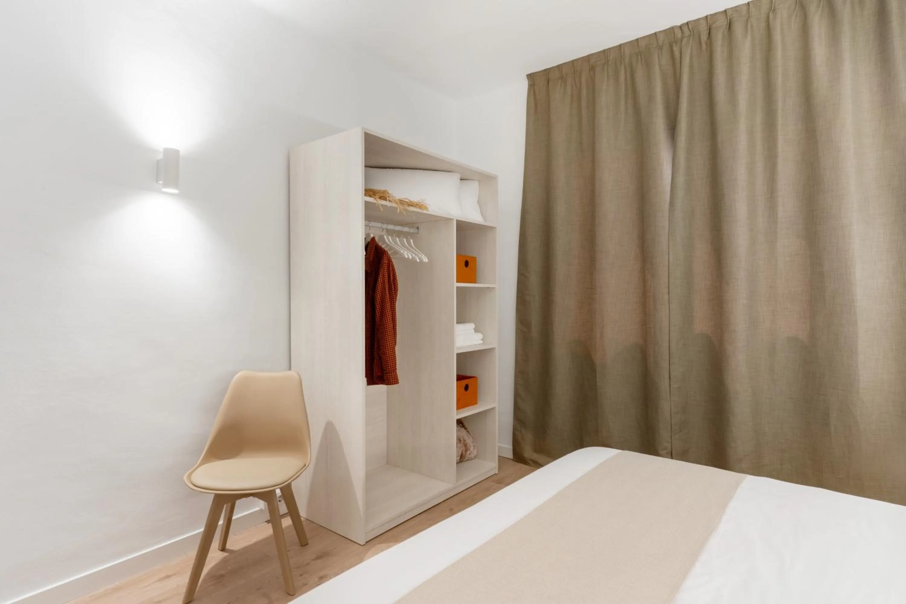 Bed in Apartamentos Venecia