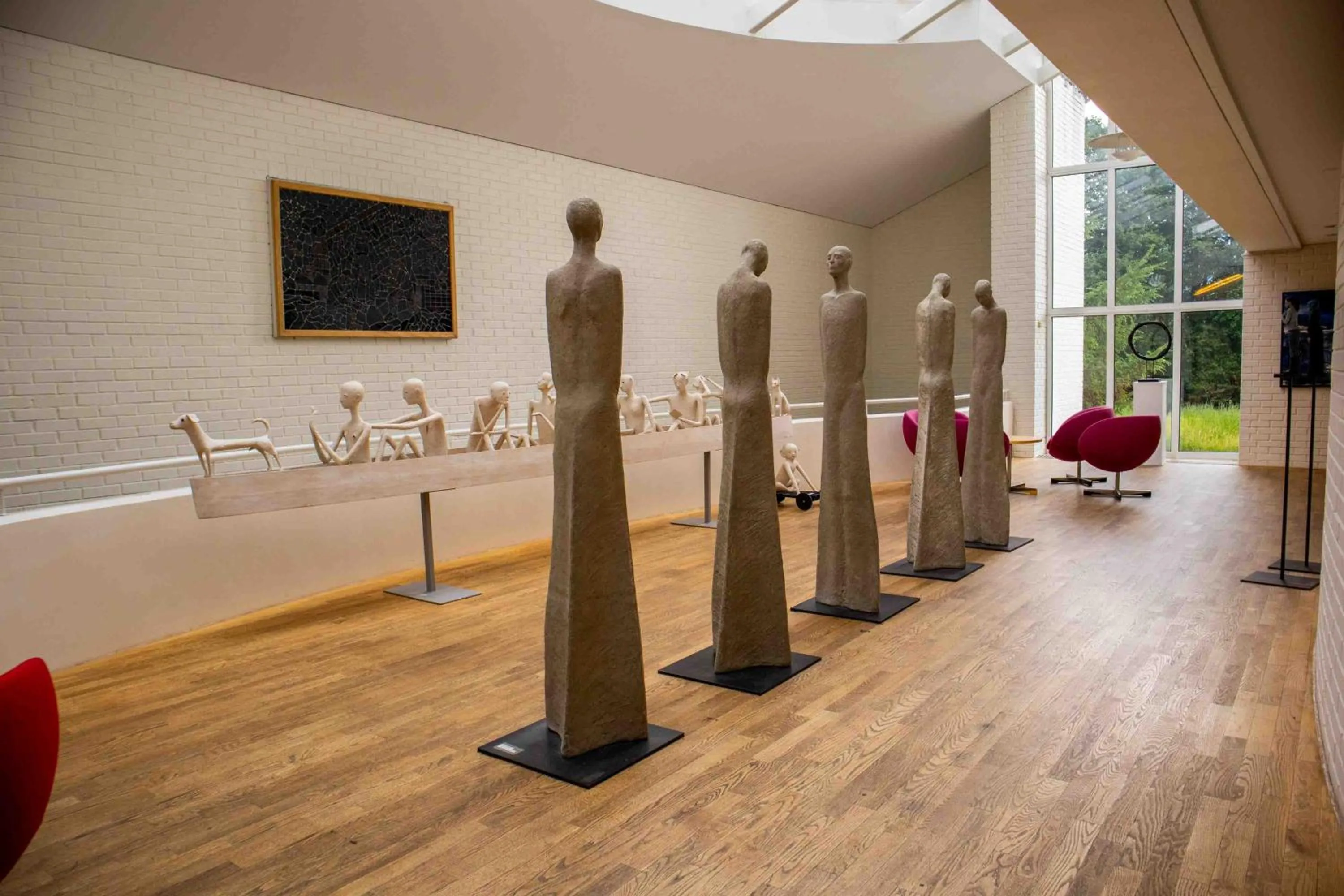 Communal lounge/ TV room in Thorbjørnrud Hotell