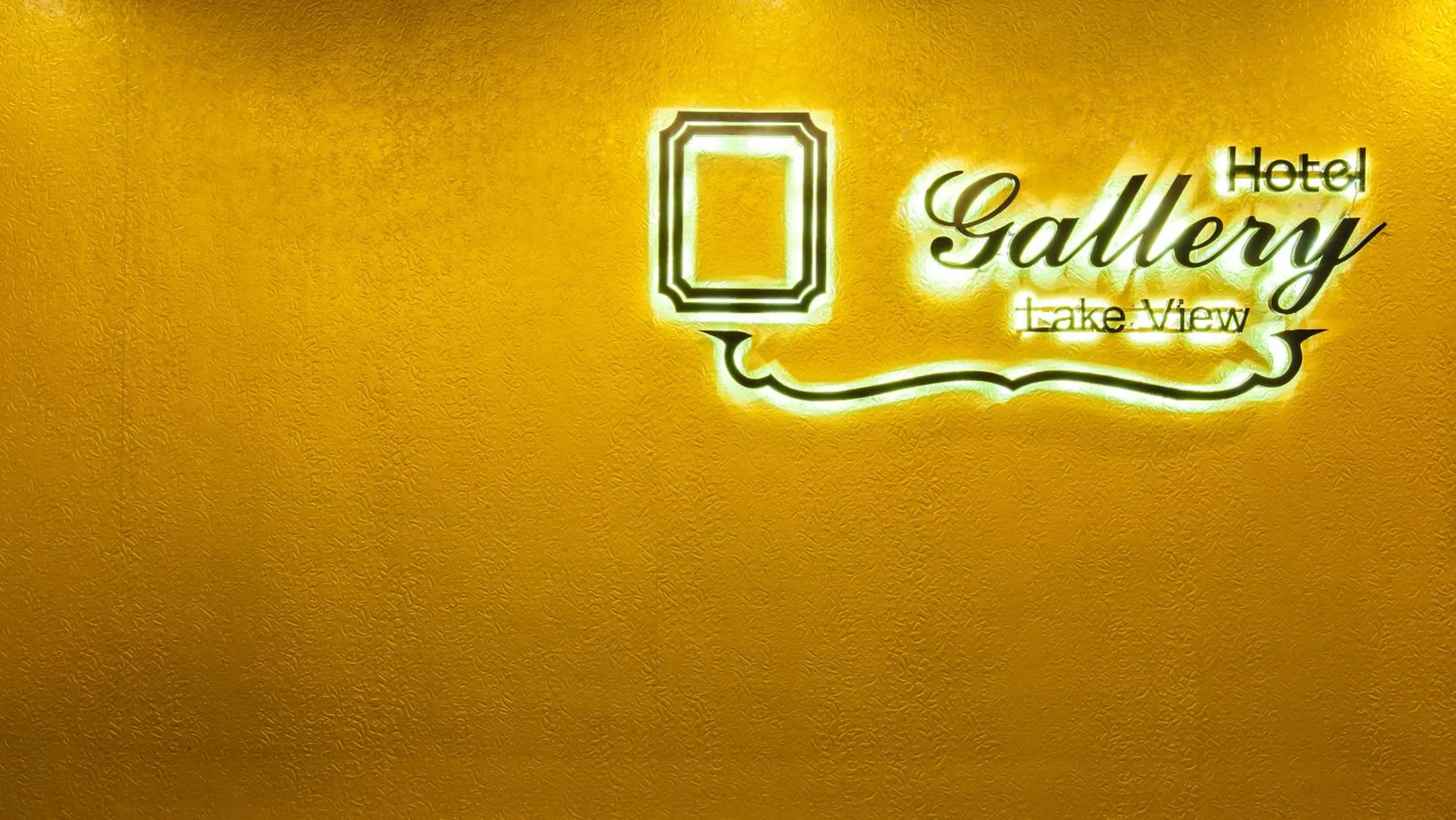 Logo/Certificate/Sign in Gallery Lake View Hotel