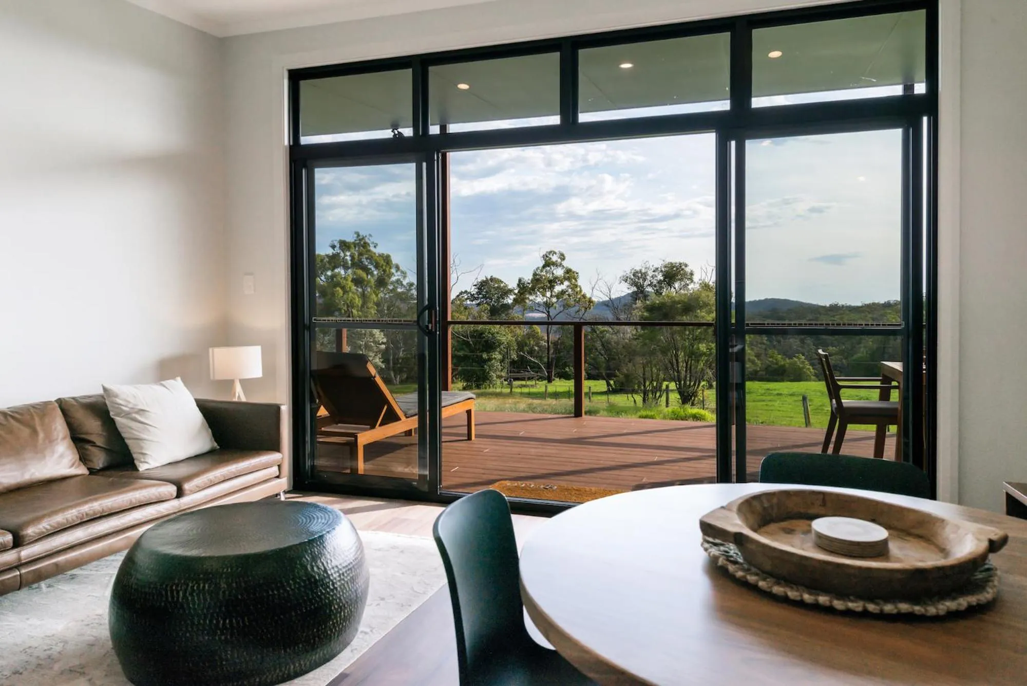 Living room in Glenworth Valley Wilderness Adventures