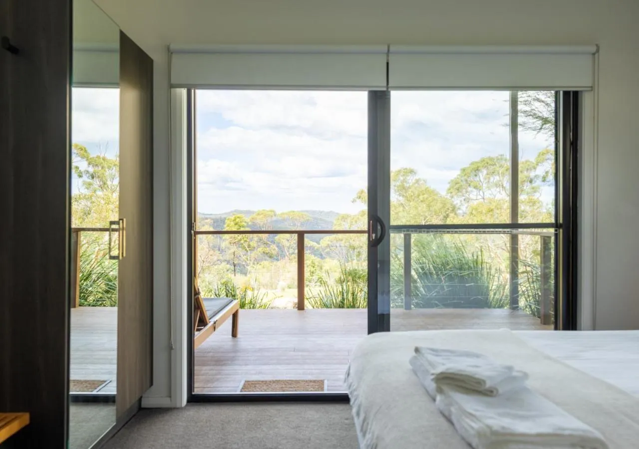 Balcony/Terrace, Bed in Glenworth Valley Wilderness Adventures