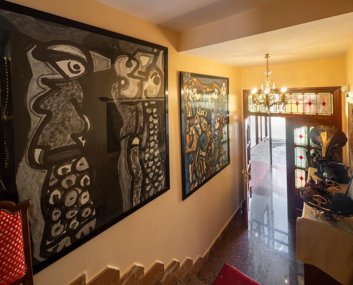 Lobby or reception in El Descanso de Wendy