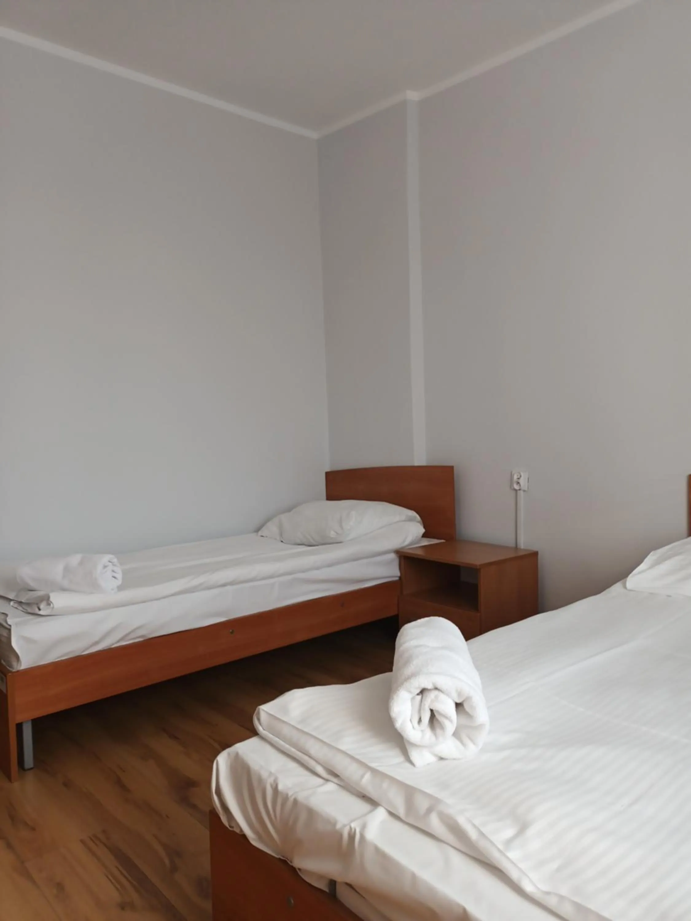 Kitchen or kitchenette, Bed in AGRO obiekt hotelowy