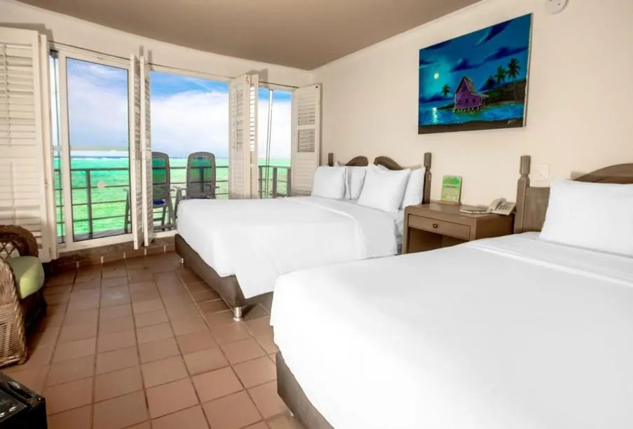 Bed in Decameron Aquarium - All Inclusive