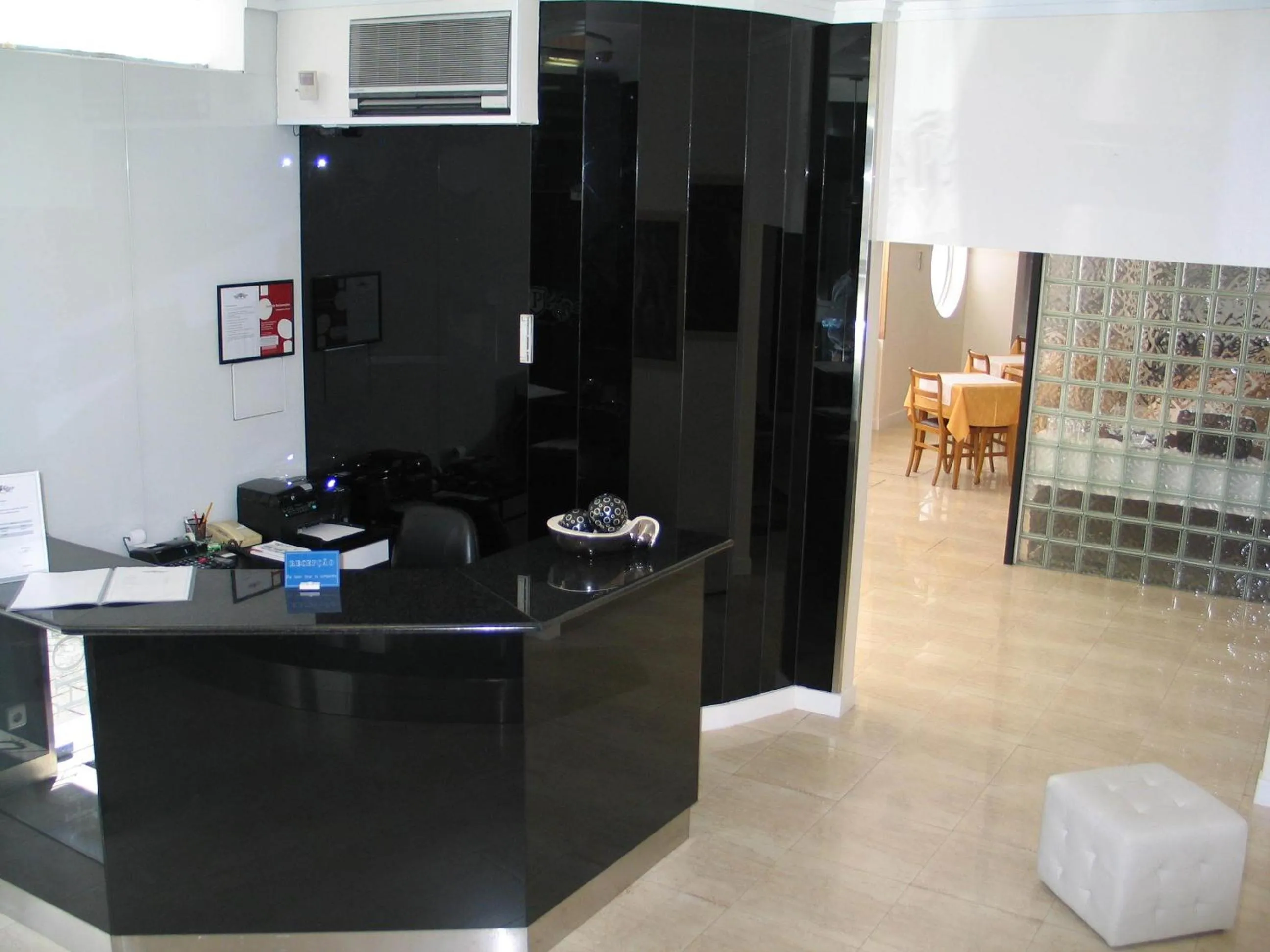 Lobby or reception in Hotel Portinari