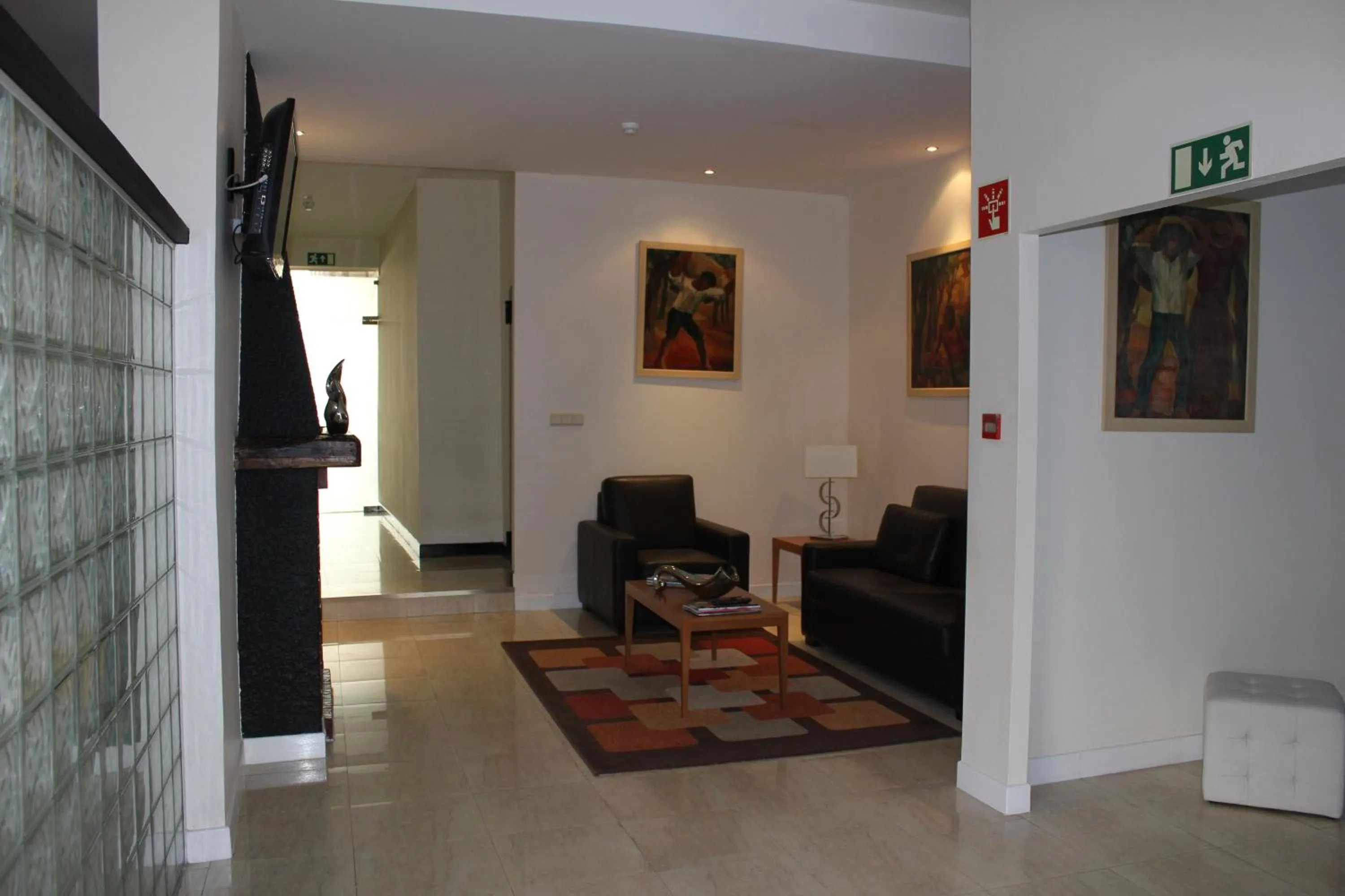 Lobby or reception in Hotel Portinari