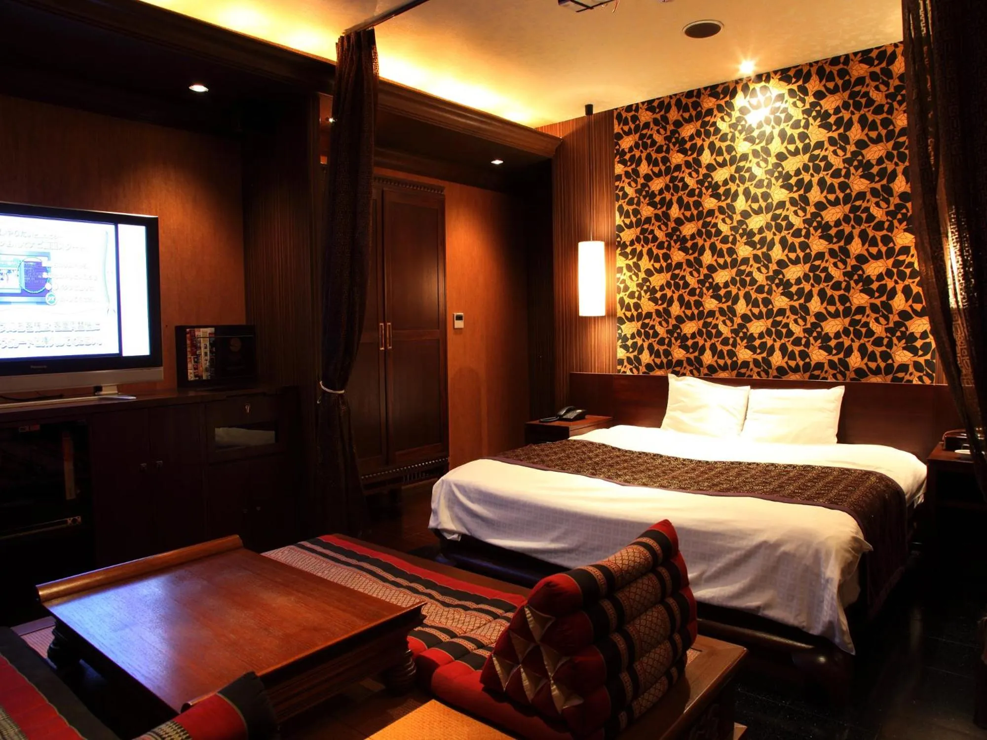 Bed in Hotel Cuna Kyoto Love Hotel