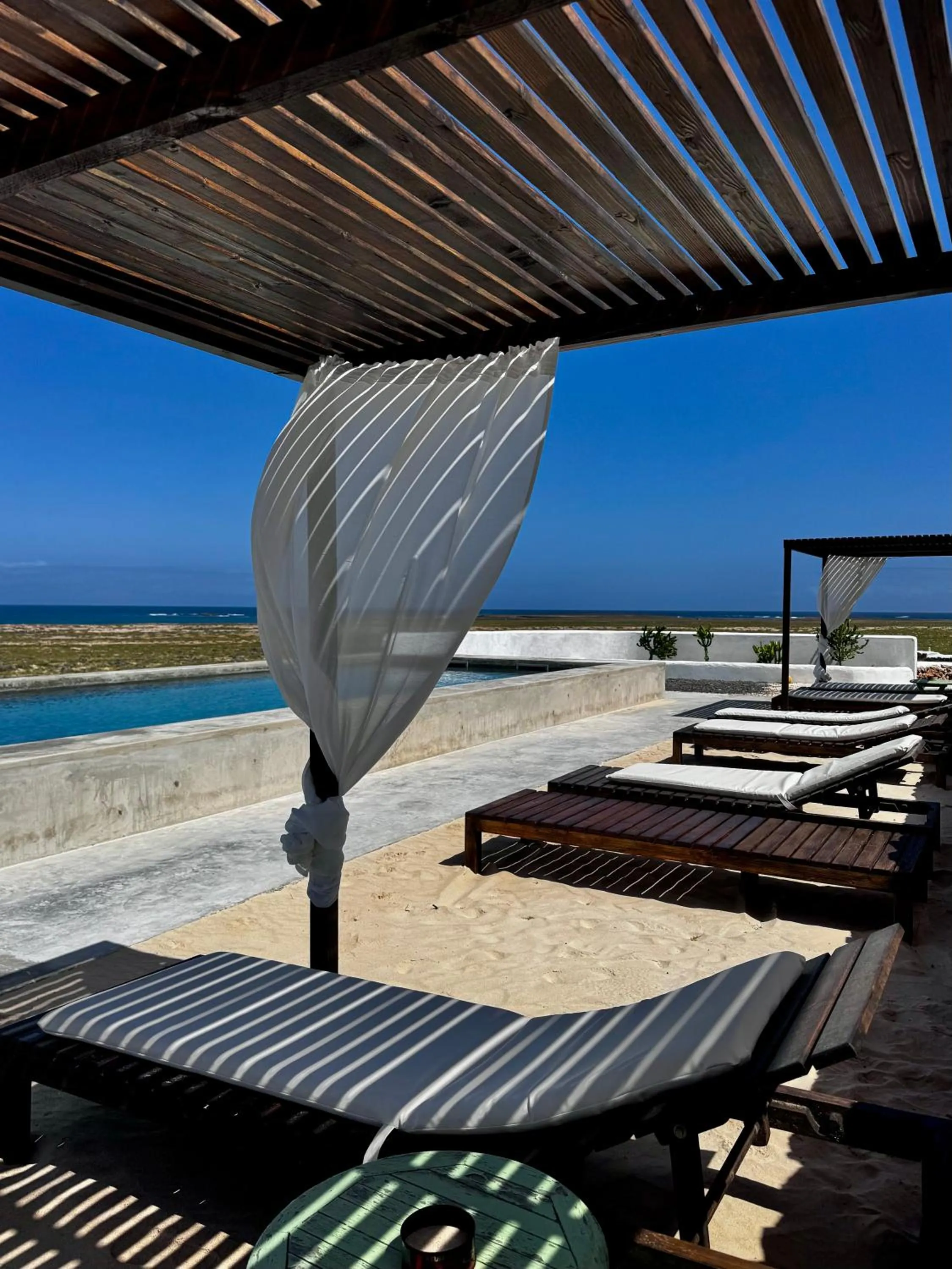 Swimming pool in Spinguera Ecolodge