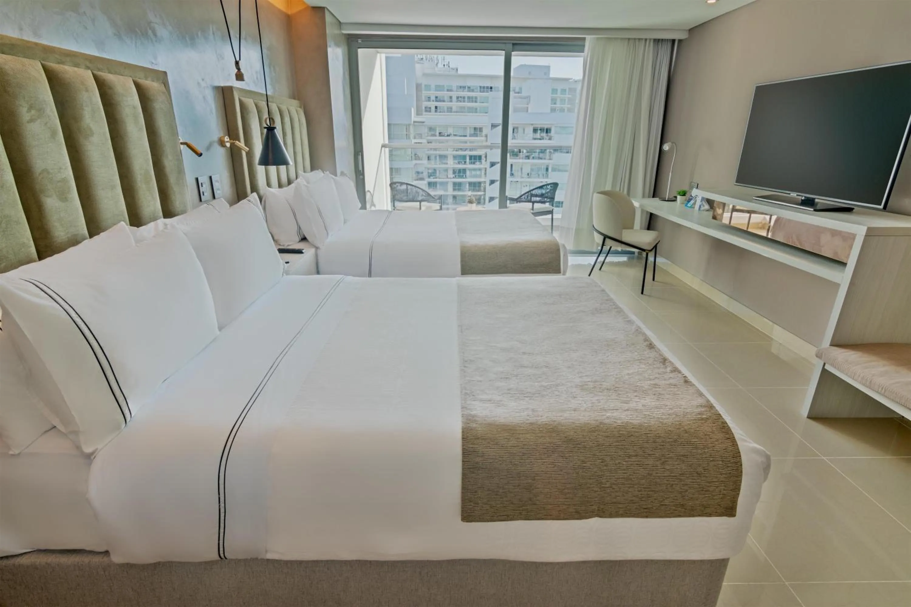 Bedroom, Bed in Sonesta Hotel Cartagena