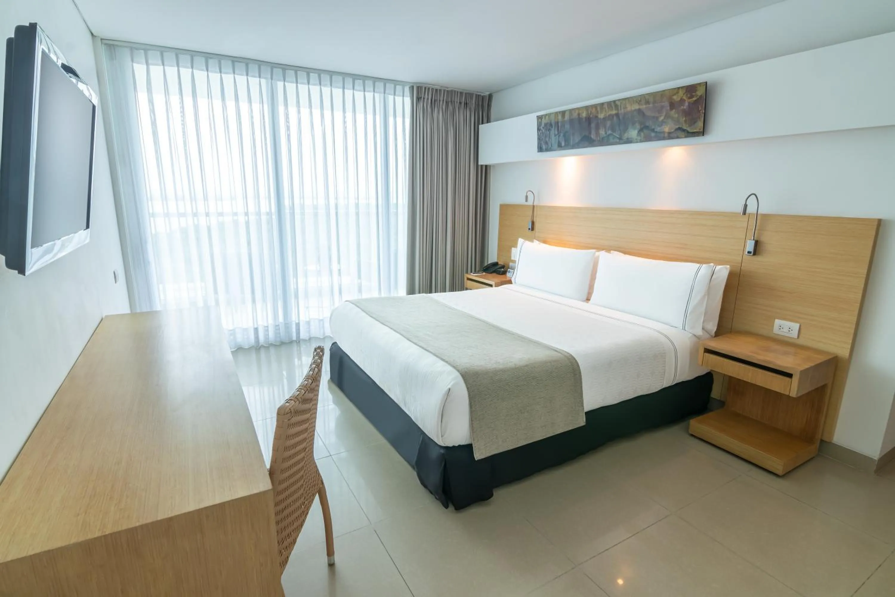 Bed in Sonesta Hotel Cartagena