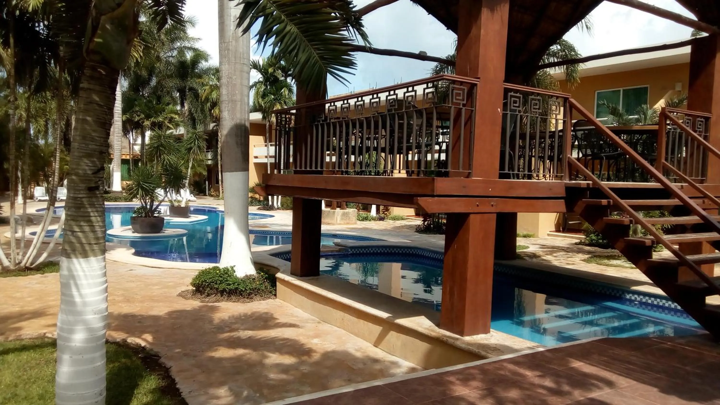 Garden in Tecnohotel Mérida Norte