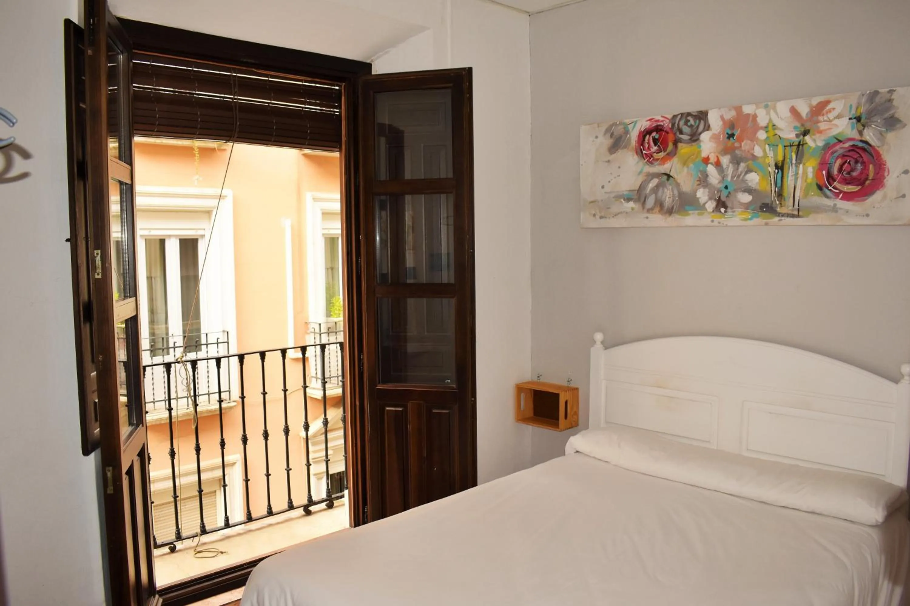 Bed in Pension Castil