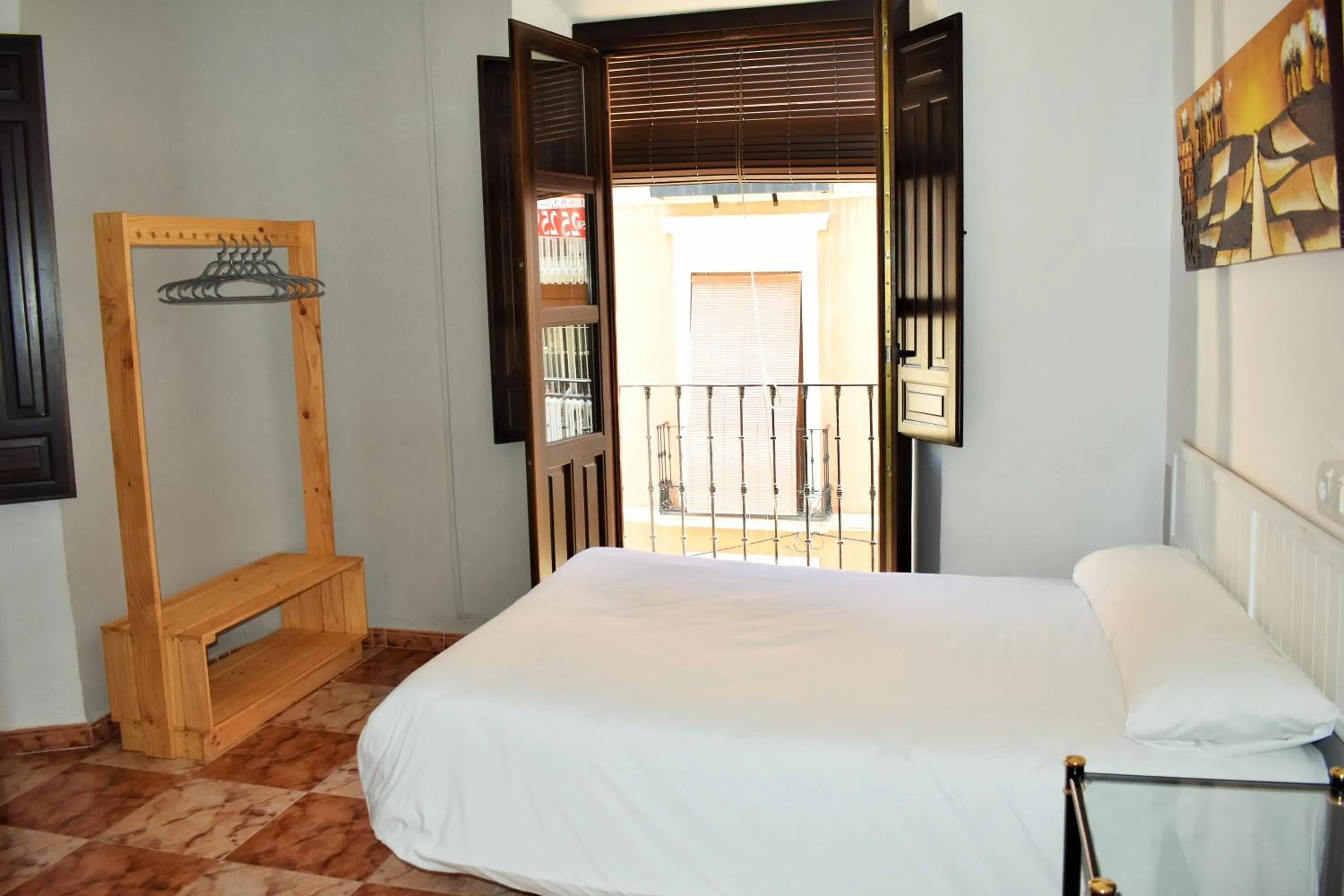 Bed in Pension Castil
